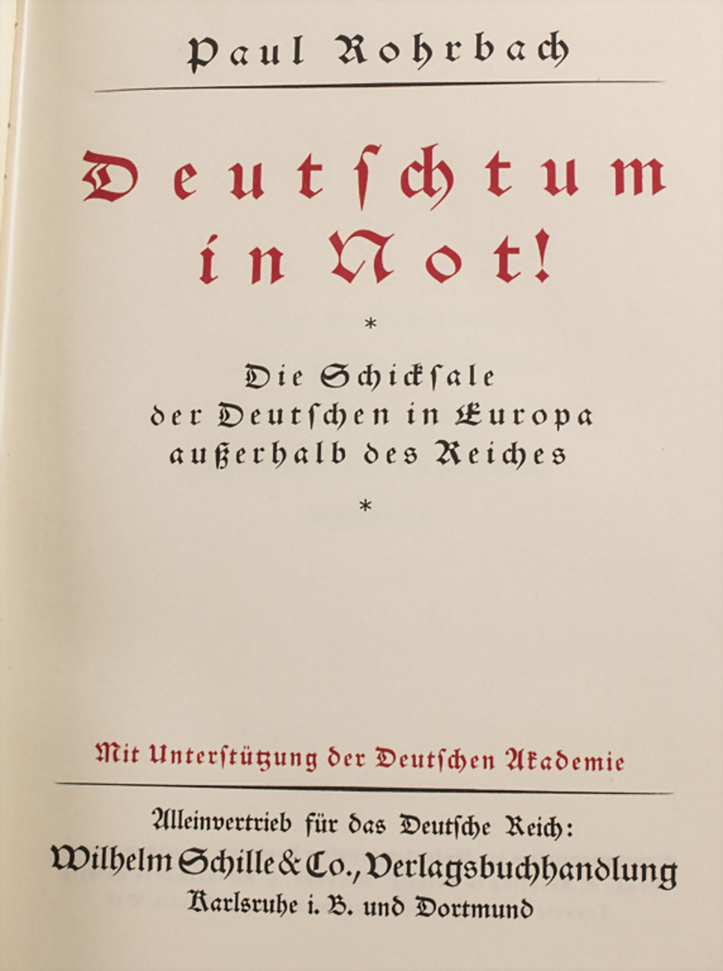 Konvolut Bücher: Deutsches Volk / A set of books: The German People - Image 4 of 10