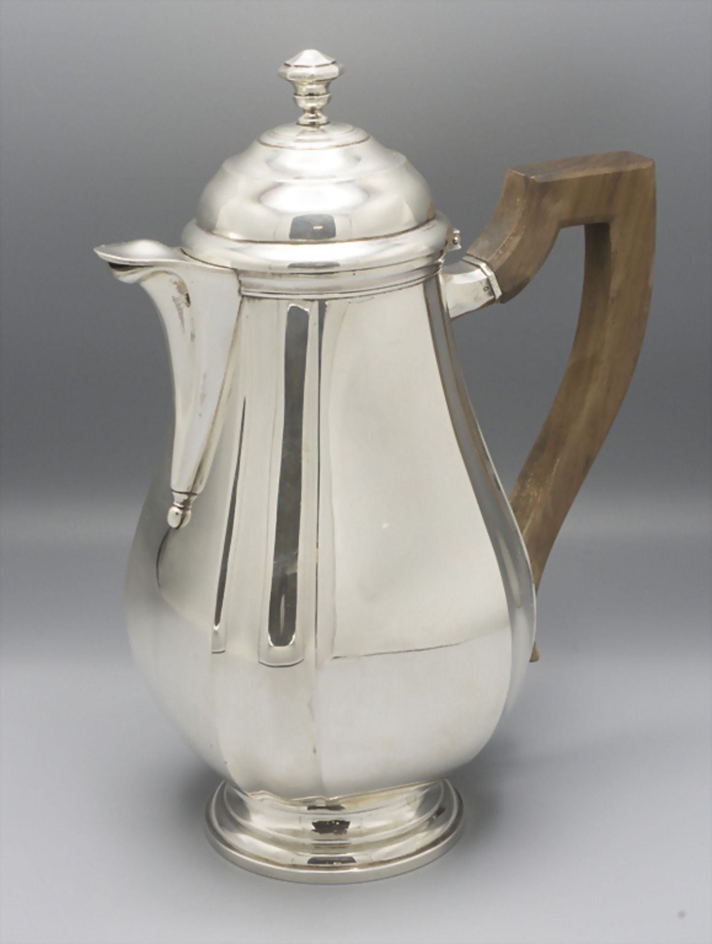 4-teiliger Kaffee- und Teekern / A 4-part silver tea and coffee set, Henri Lapparra, Paris, um 1930 - Image 8 of 10