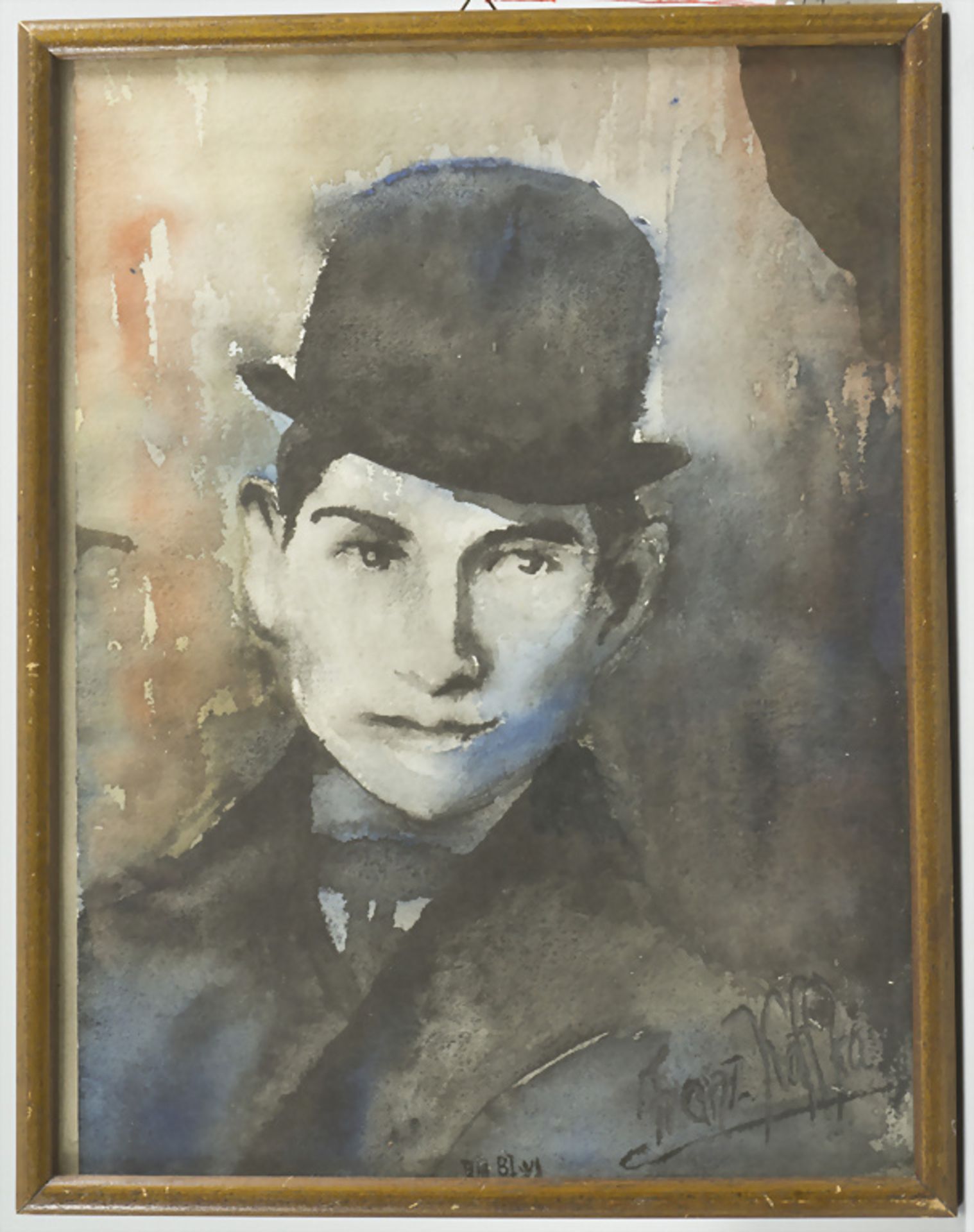 Porträt von Franz Kafka / A portrait of Franz Kafka - Bild 3 aus 4