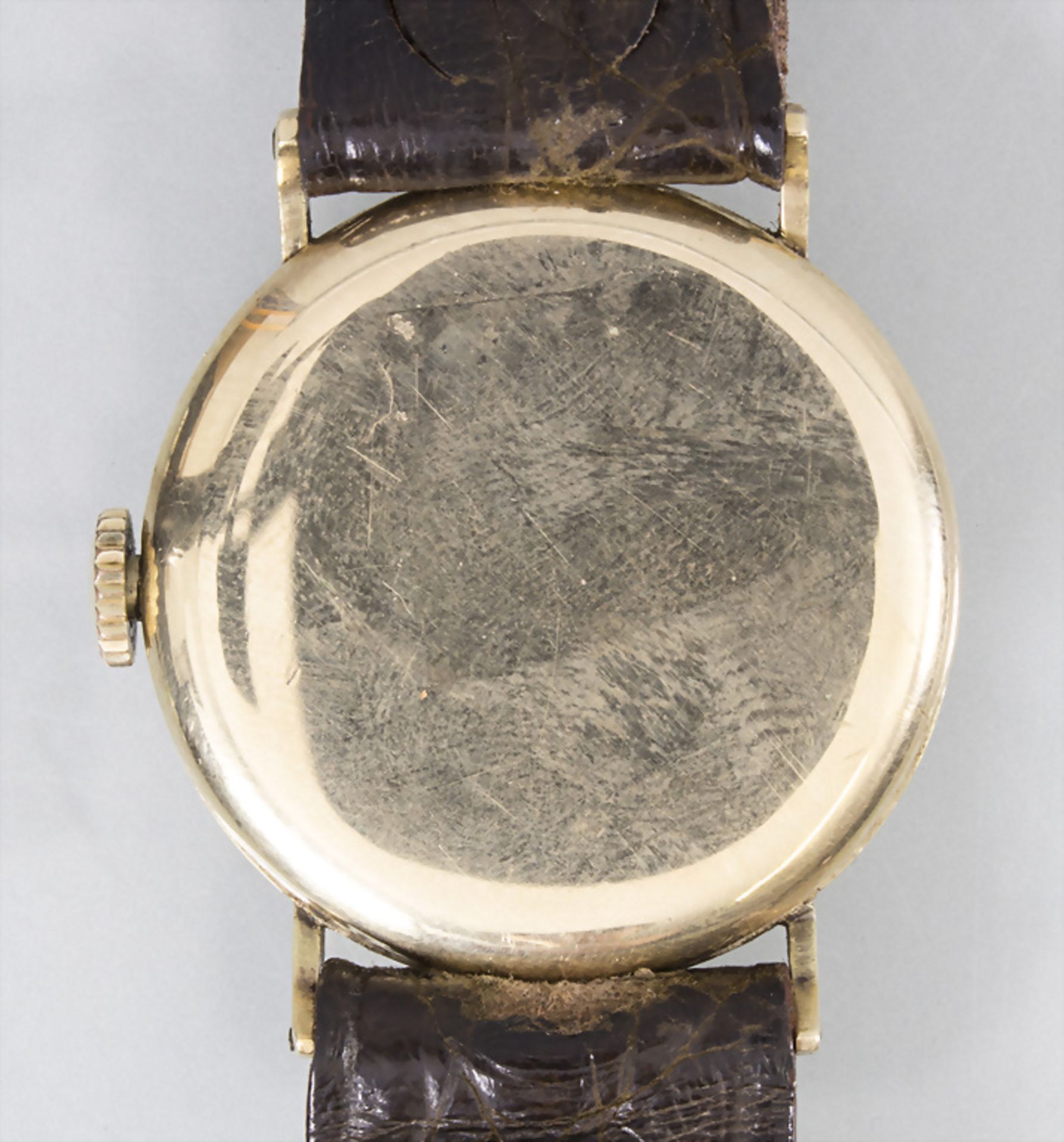HAU / A 14k gold men's wrist watch, Omega, Schweiz, um 1942 - Image 4 of 4