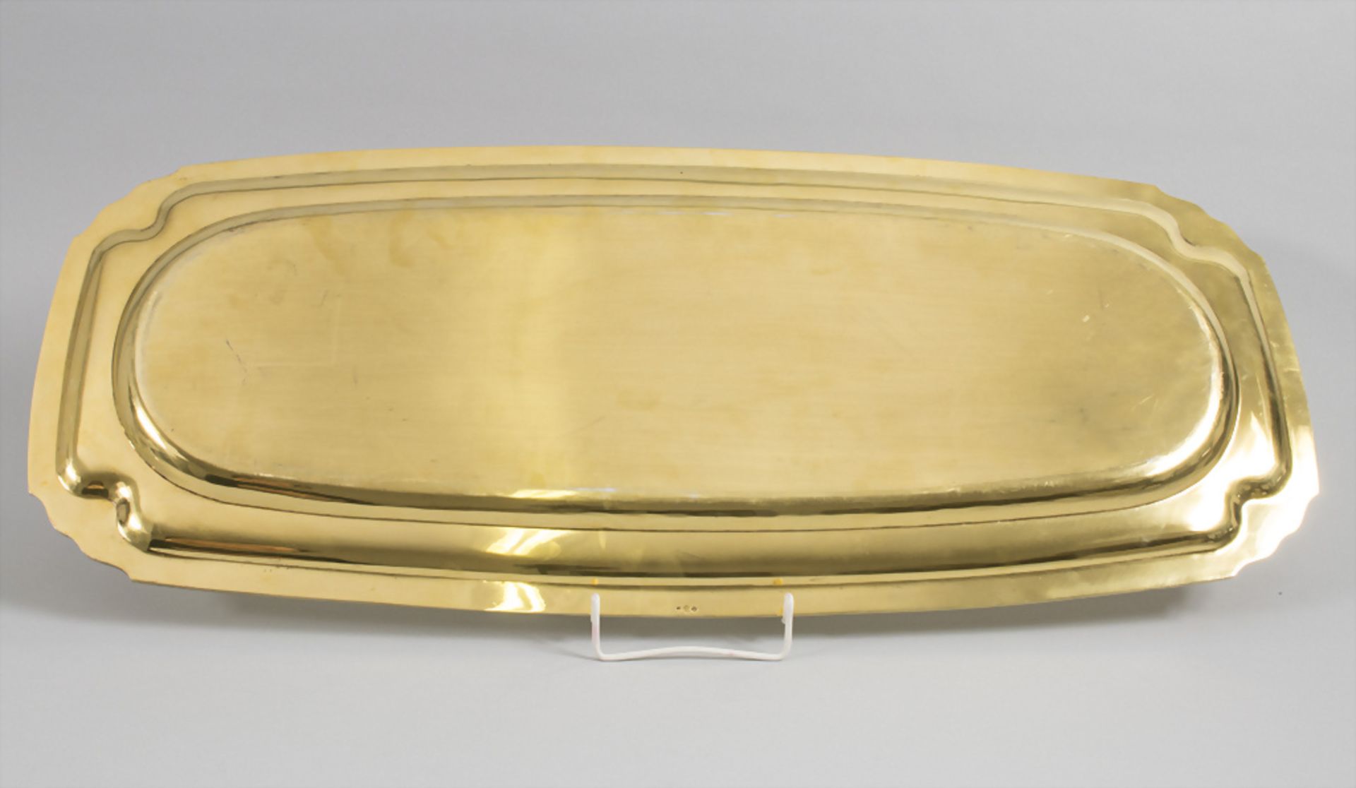 Prunk-Tablett / A large tray, Orfèvrerie Christofle, Paris, um 1910 - Image 4 of 6