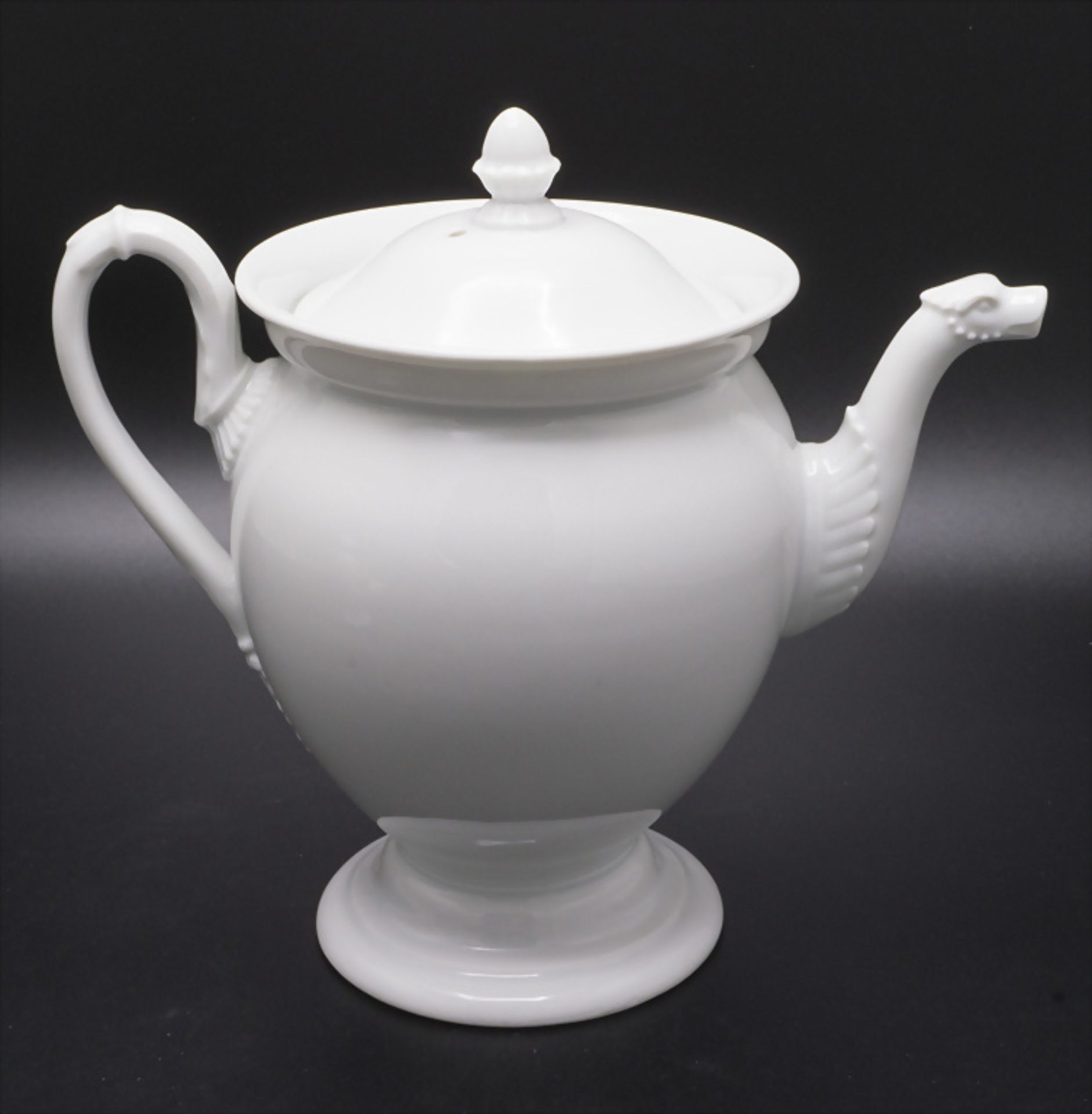 3-teiliger Kaffee- und Teekern / A 3 piece coffee and tea set, Meissen, 19. Jh. - Image 9 of 10