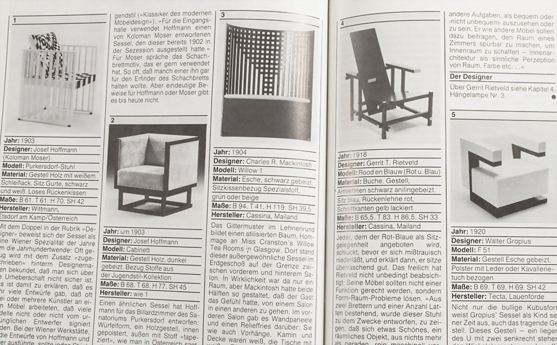 'Möbel die Geschichte machen - Modere Klassiker' / A book 'Furniture that made history' - Bild 3 aus 4