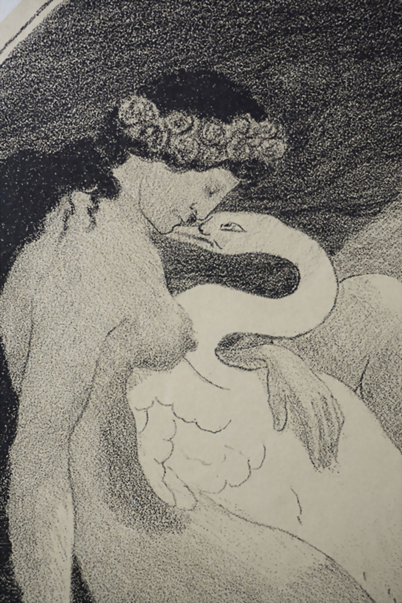 Daniel Greiner (1872-1943) 'Leda mit Schwan' / 'Leda with swan', um 1900 - Bild 4 aus 5