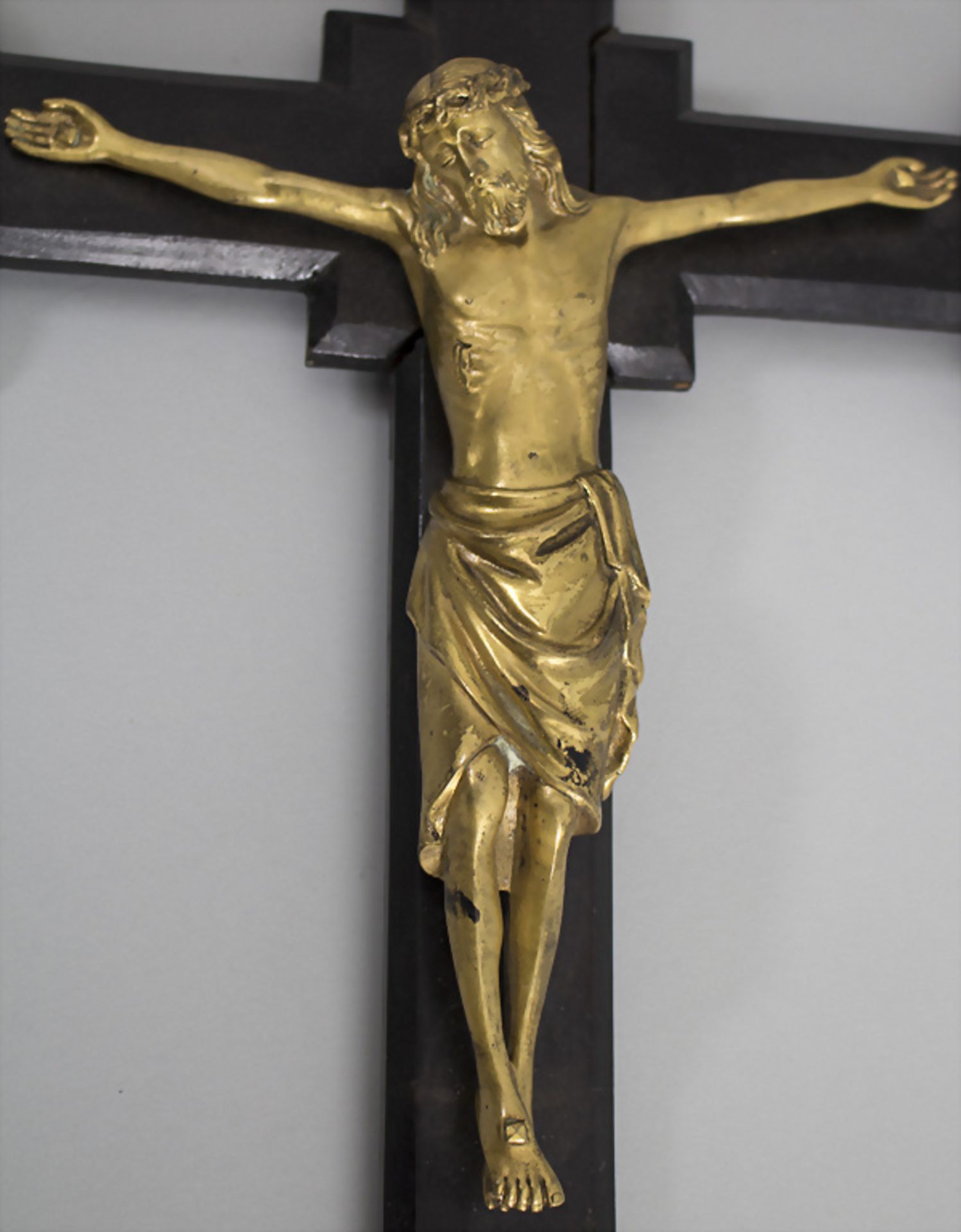 Kruzifix, Frankreich, wohl Limoges, um 1880 - Bild 2 aus 4