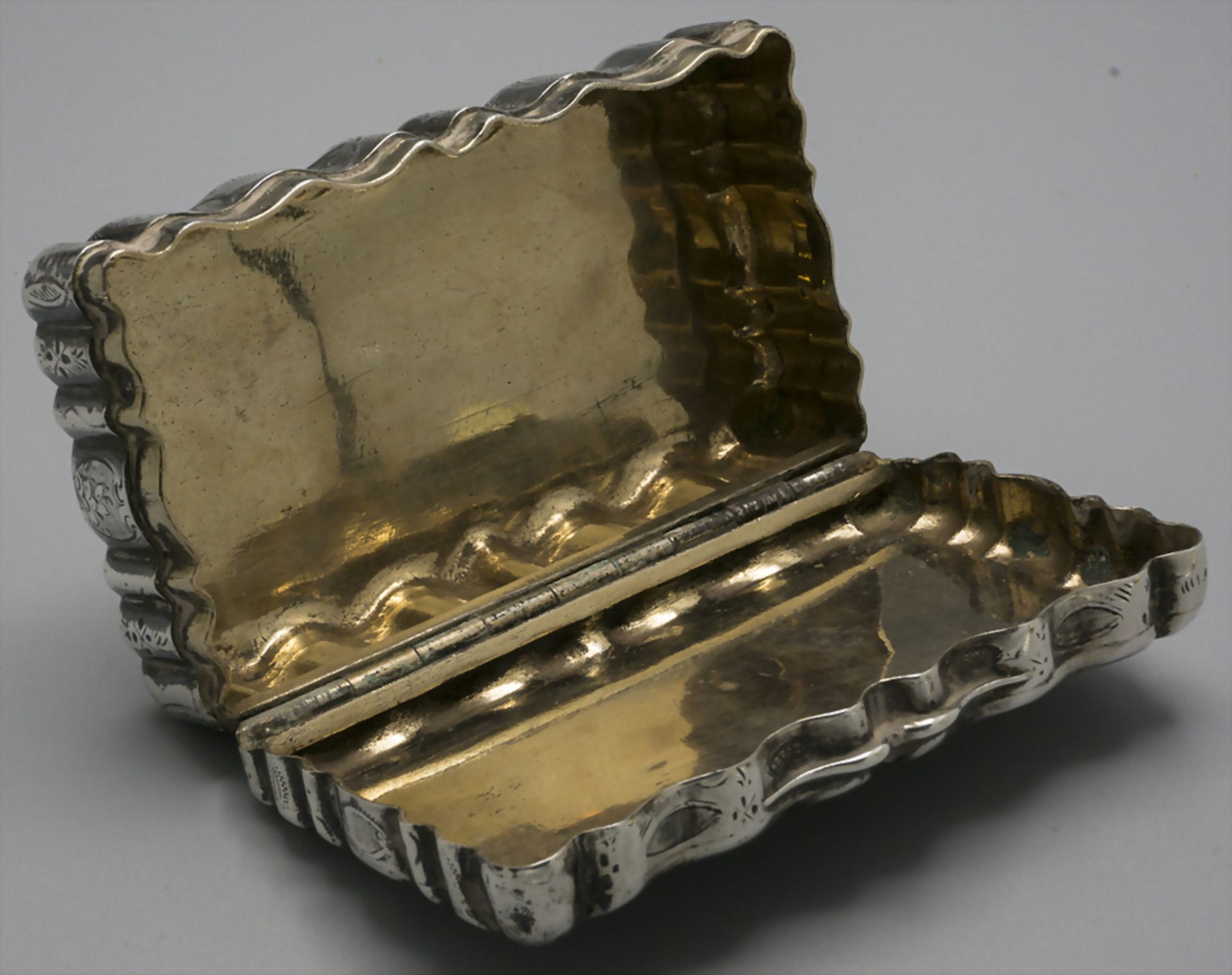 Tabatiere / Schnupftabakdose / A silver snuff box, Edmé Picard, Paris, 1849-1874 - Image 5 of 9