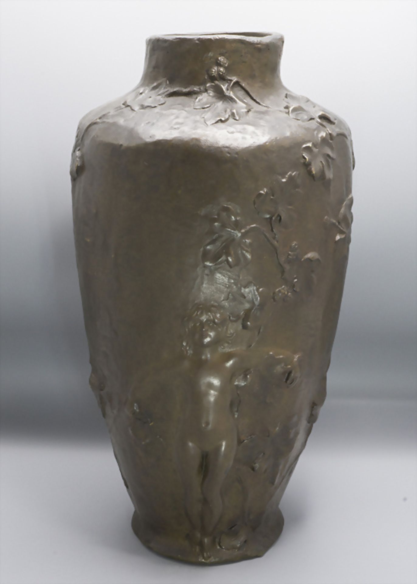 Bronze Vase, Paul MOREAU-VAUTHIER (1871-1936), Paris - Bild 3 aus 5