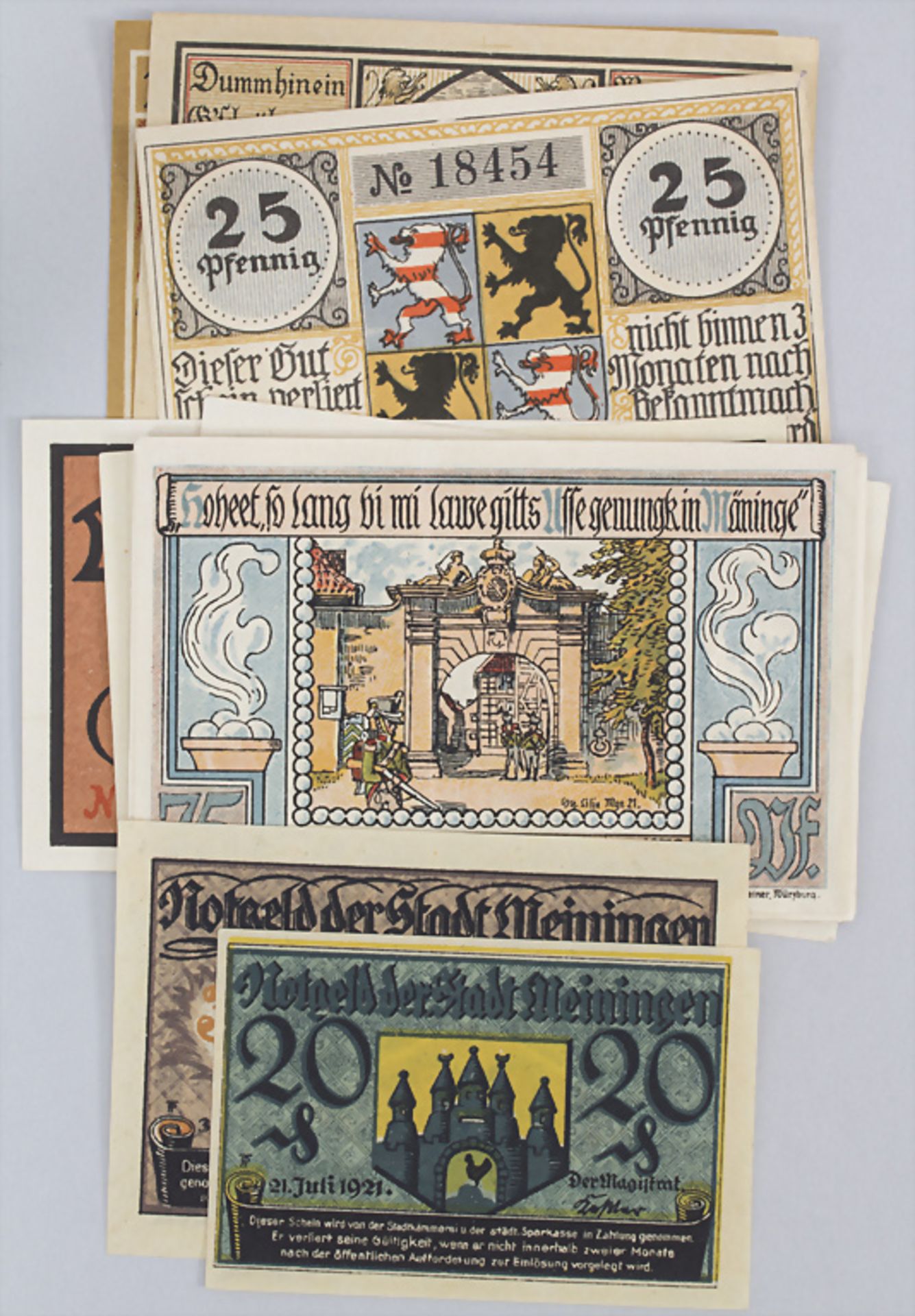 Sammlung deutscher Banknoten / A collection of German banknotes - Image 2 of 2