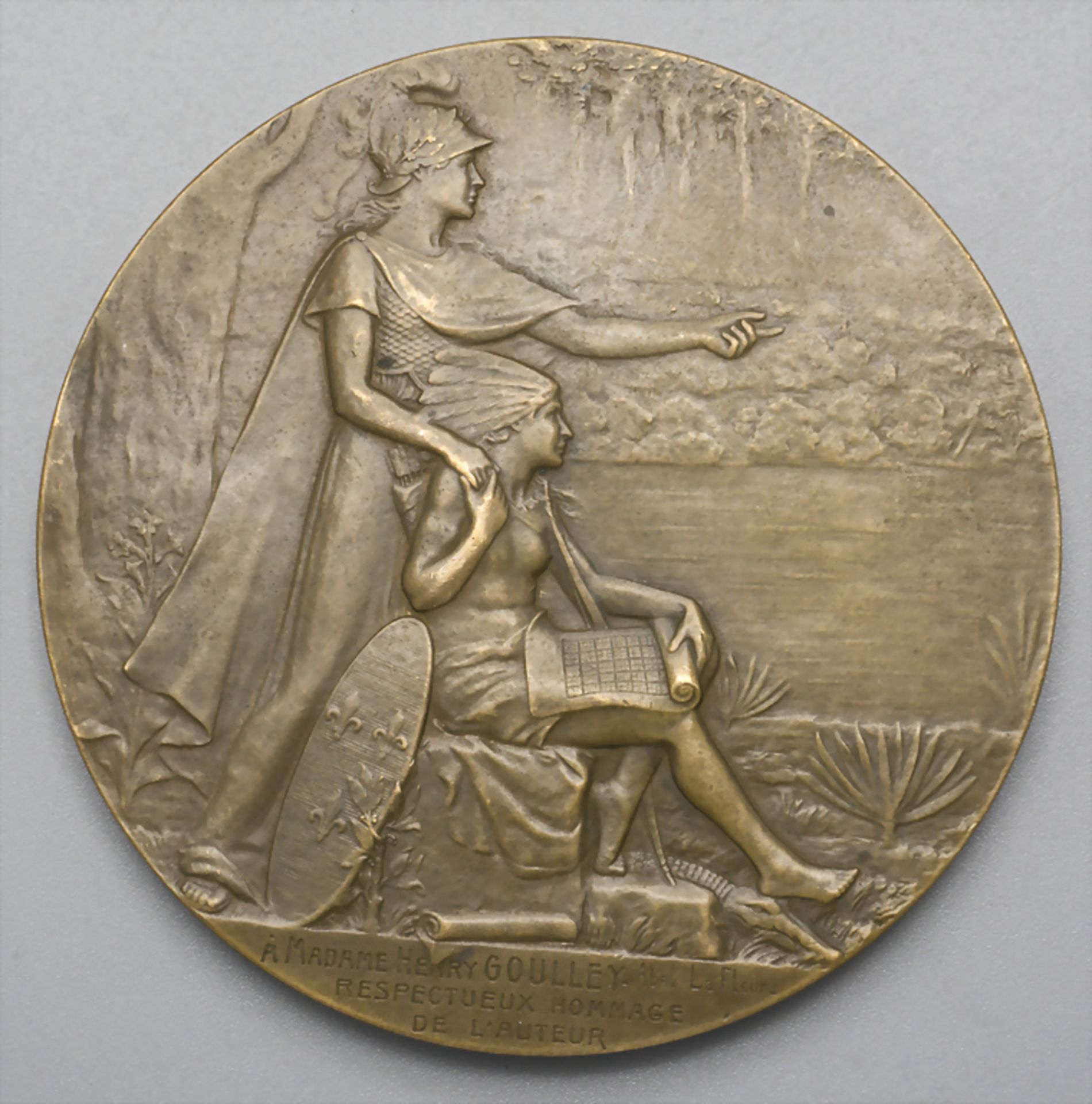 Gedenkmedaille '200. Jahrestag der Gründung von New Orleans', Frankreich, 1917