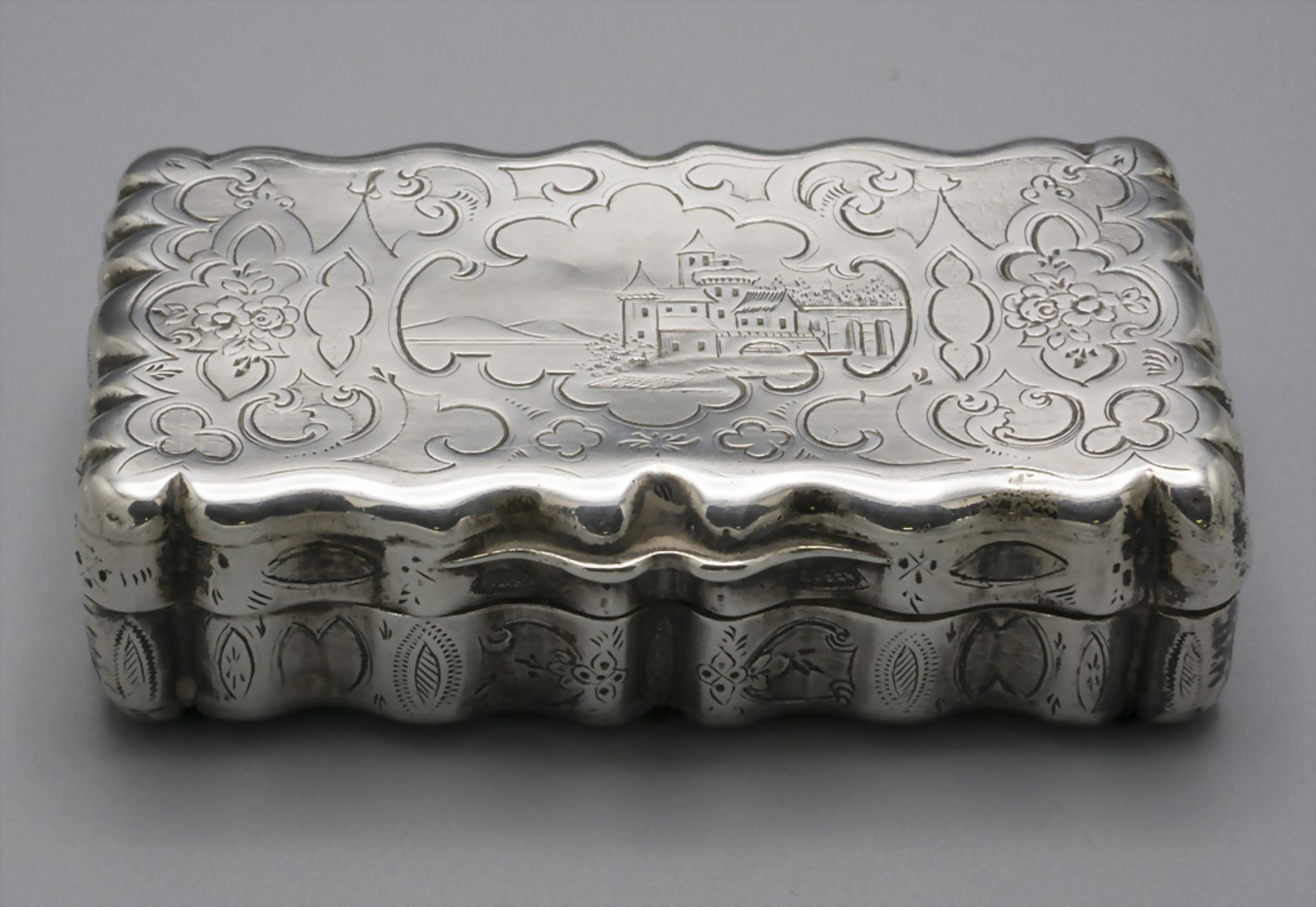 Tabatiere / Schnupftabakdose / A silver snuff box, Edmé Picard, Paris, 1849-1874