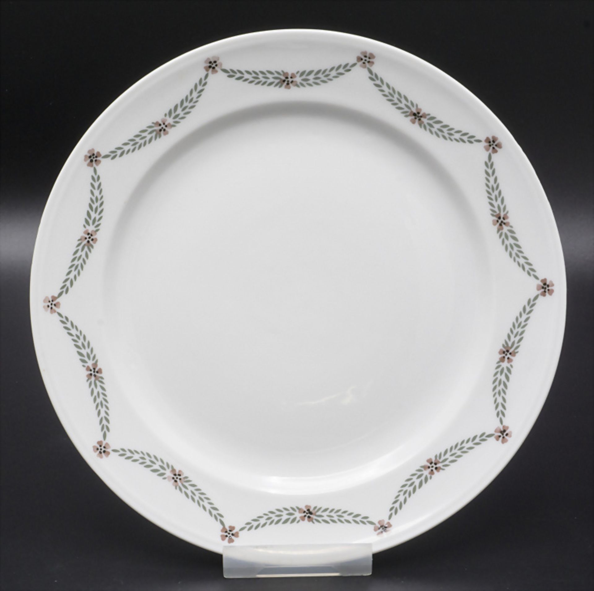 Jugendstil Dessertteller 'Feston' / Art Nouveau dessert plate, Ferdinand Selle, Burgau, 1906 - Bild 2 aus 5