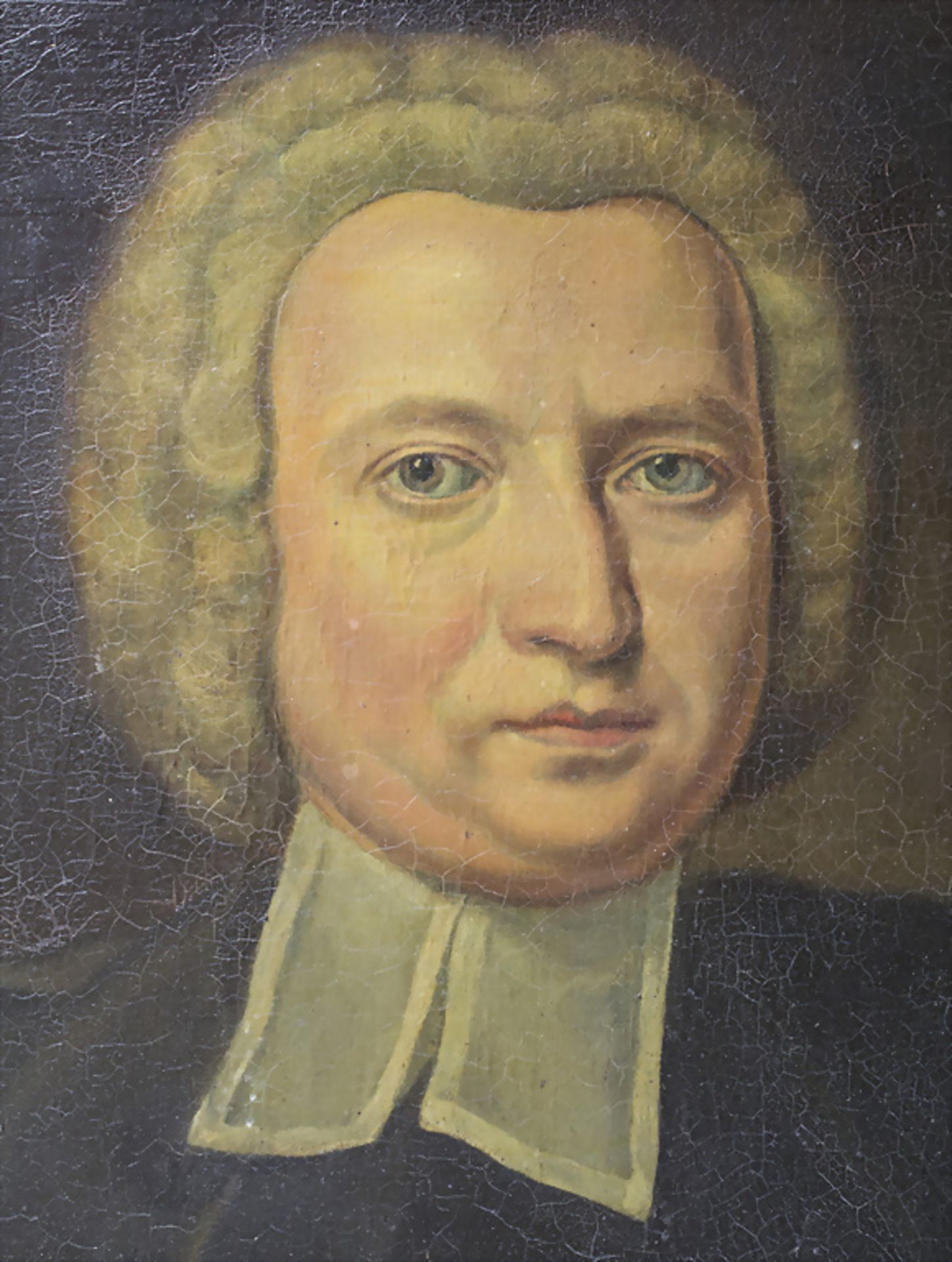 Nach einem Porträtisten des 18. Jh., 'Johann Georg Vilmar (1714-1773)' / 'Johann Georg Vilmar ... - Image 3 of 5