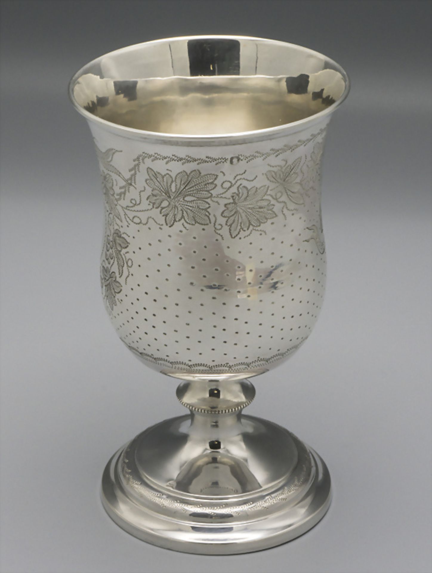 Weinbecher / A silver beaker, César Tonnelier, Paris, nach 1845 - Bild 5 aus 10