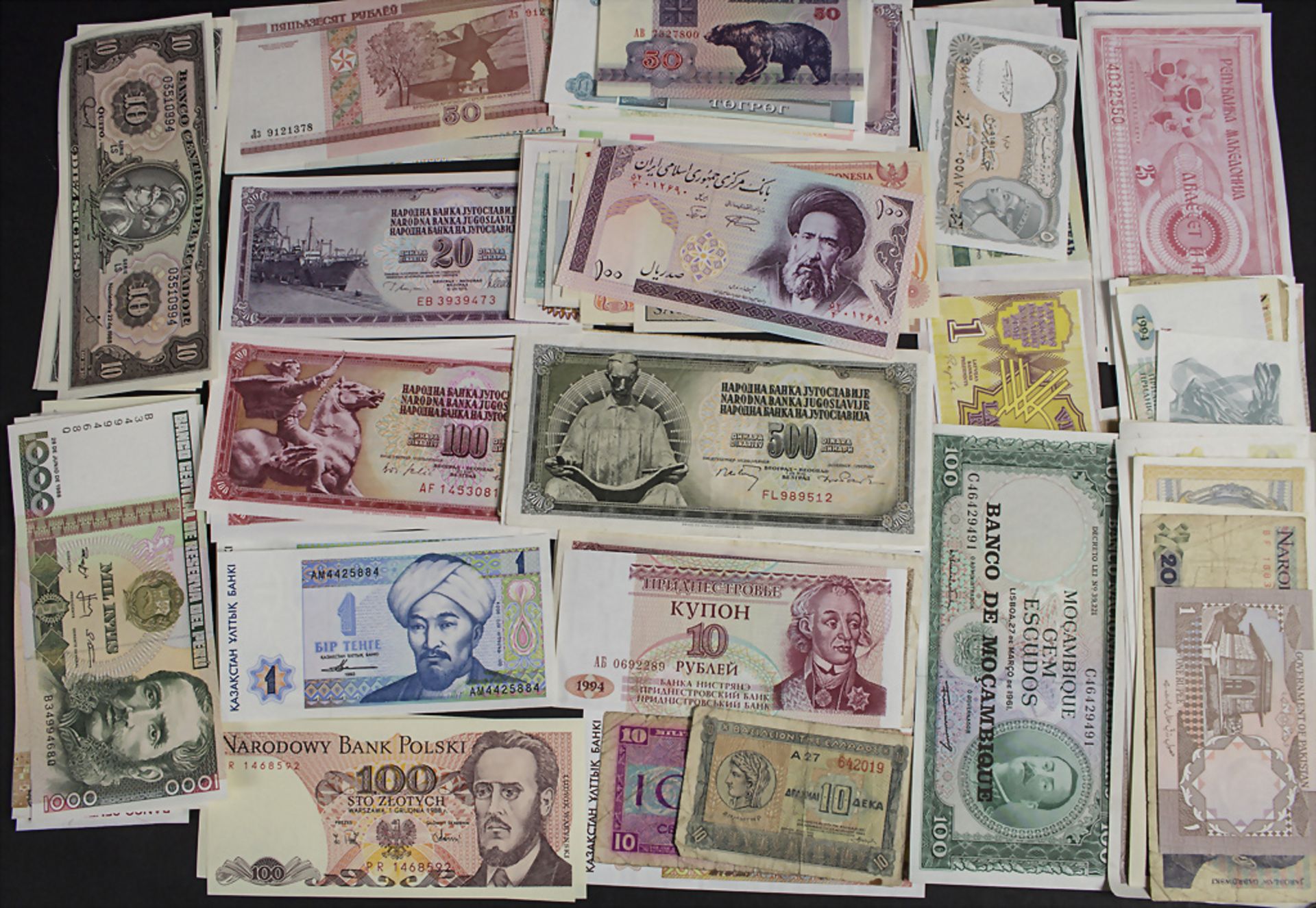 Sammlung internationale Banknoten / A collection of International banknotes