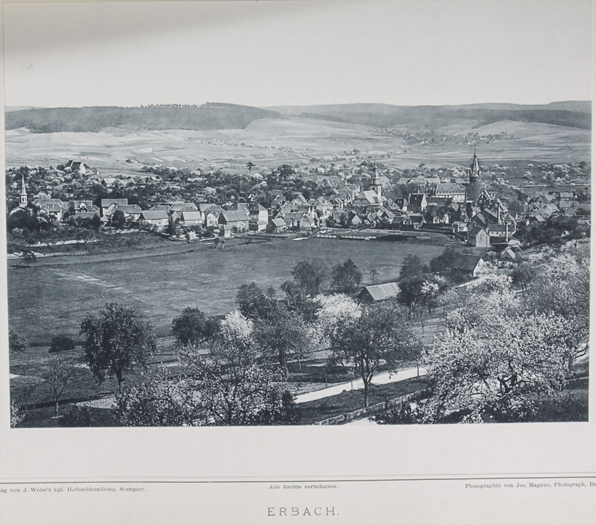 Th. Lorentzen: 'Der Odenwald in Wort und Bild, Stuttgart', 1900-1905 - Image 4 of 5