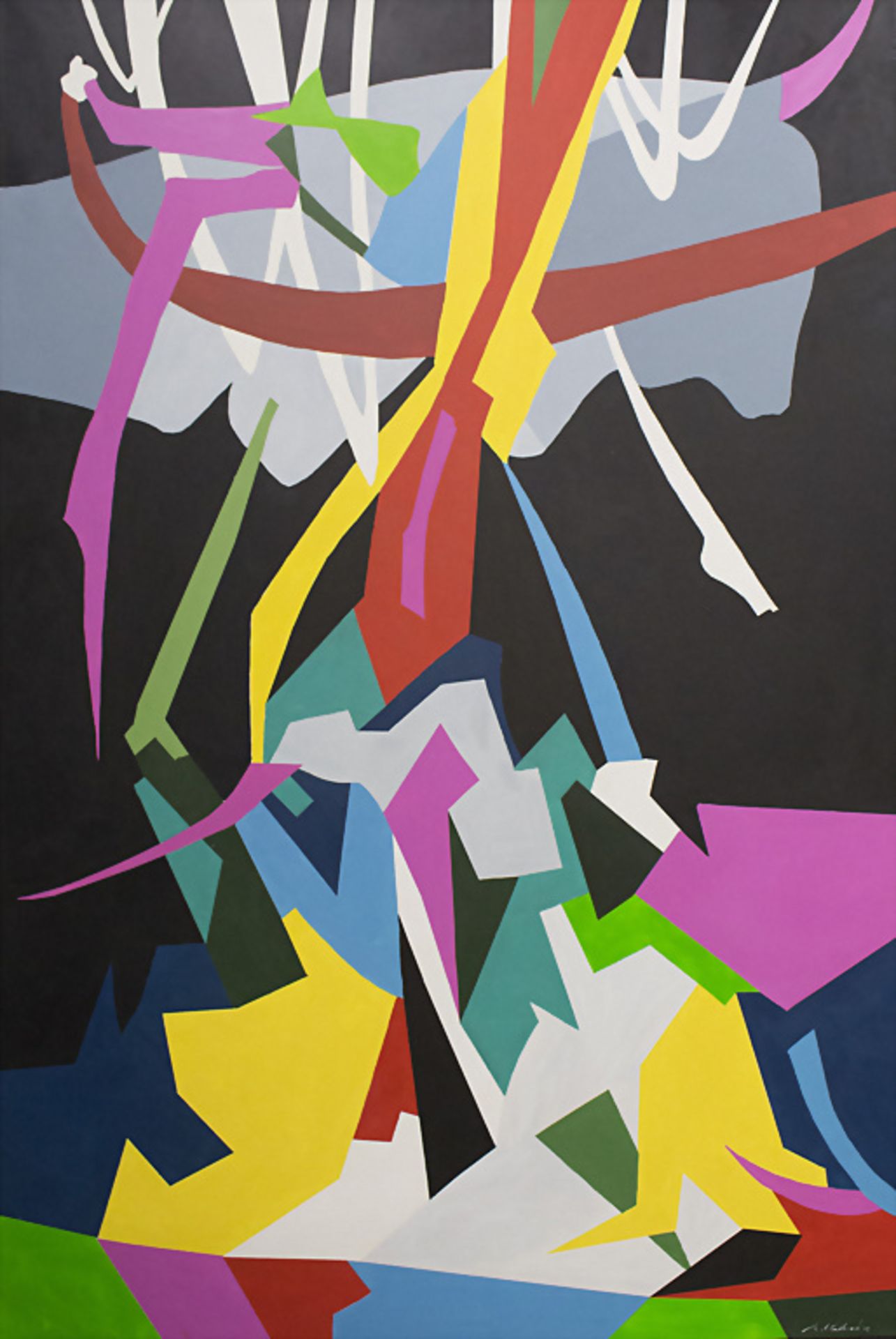 Michael Weisbrod (*1971), 'Abstrakte Komposition' / 'Abstract composition', 2015