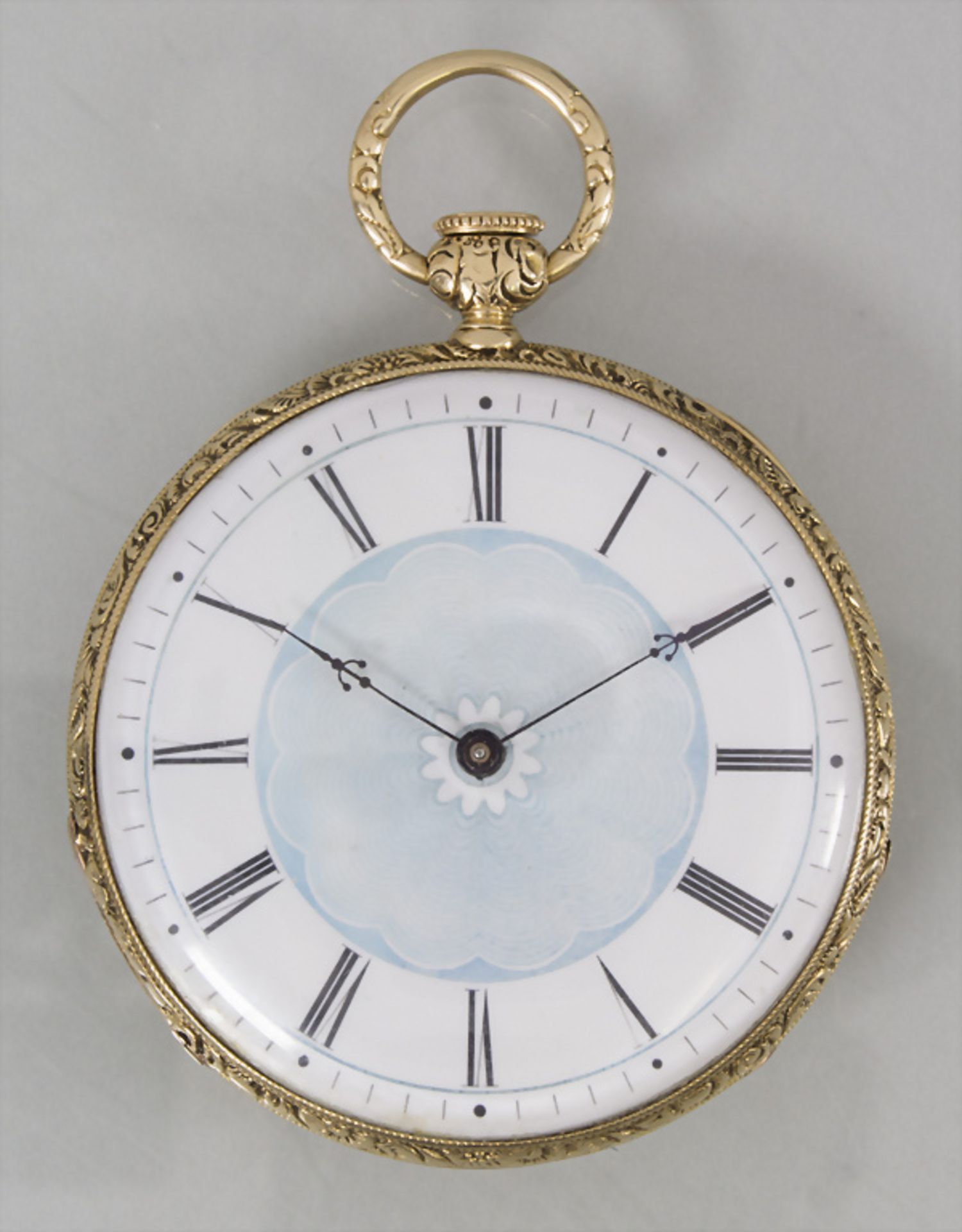 Offene Herrentaschenuhr ¼ Std.-Repetition, Schweiz/Swiss/Frankreich, um 1840