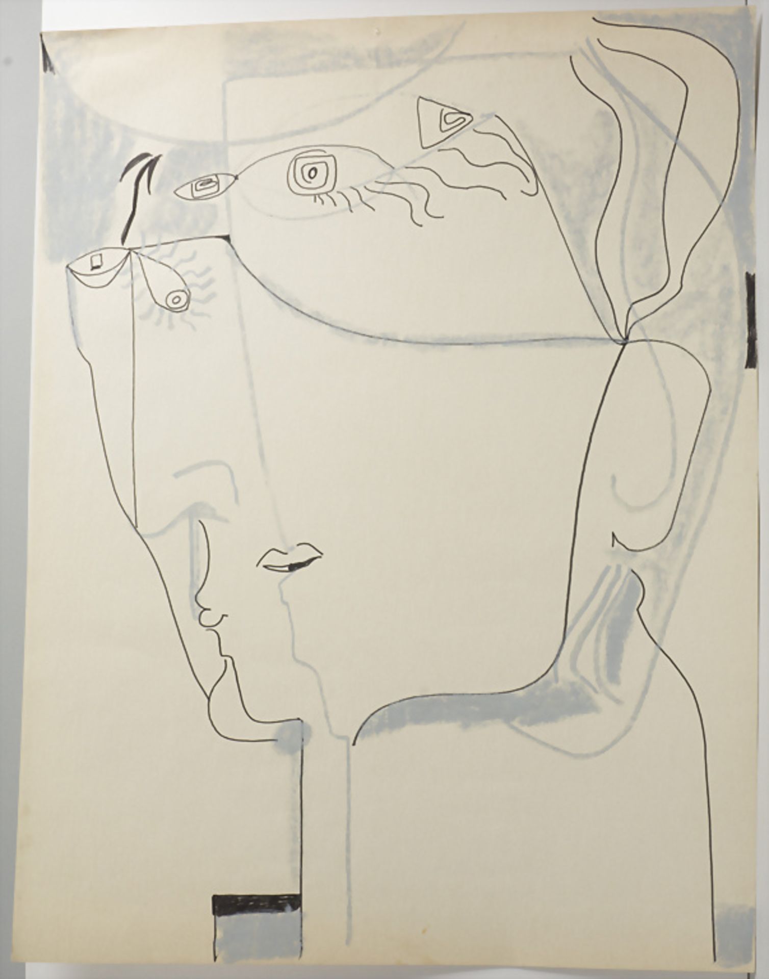 Künstler des 20. Jh., 'Abstrakte Figur' / 'An abstract figure', deutsch