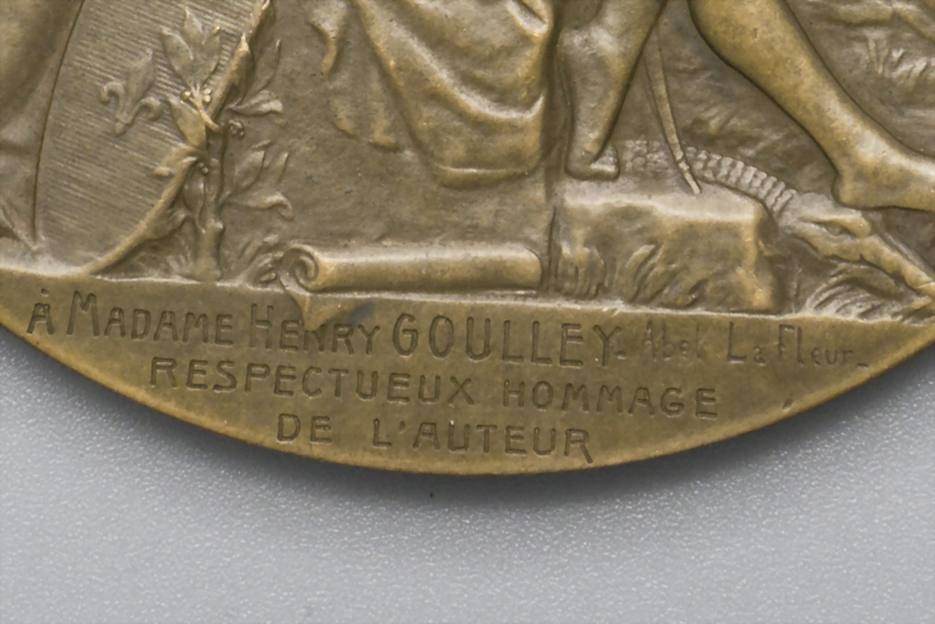 Gedenkmedaille '200. Jahrestag der Gründung von New Orleans', Frankreich, 1917 - Image 2 of 3