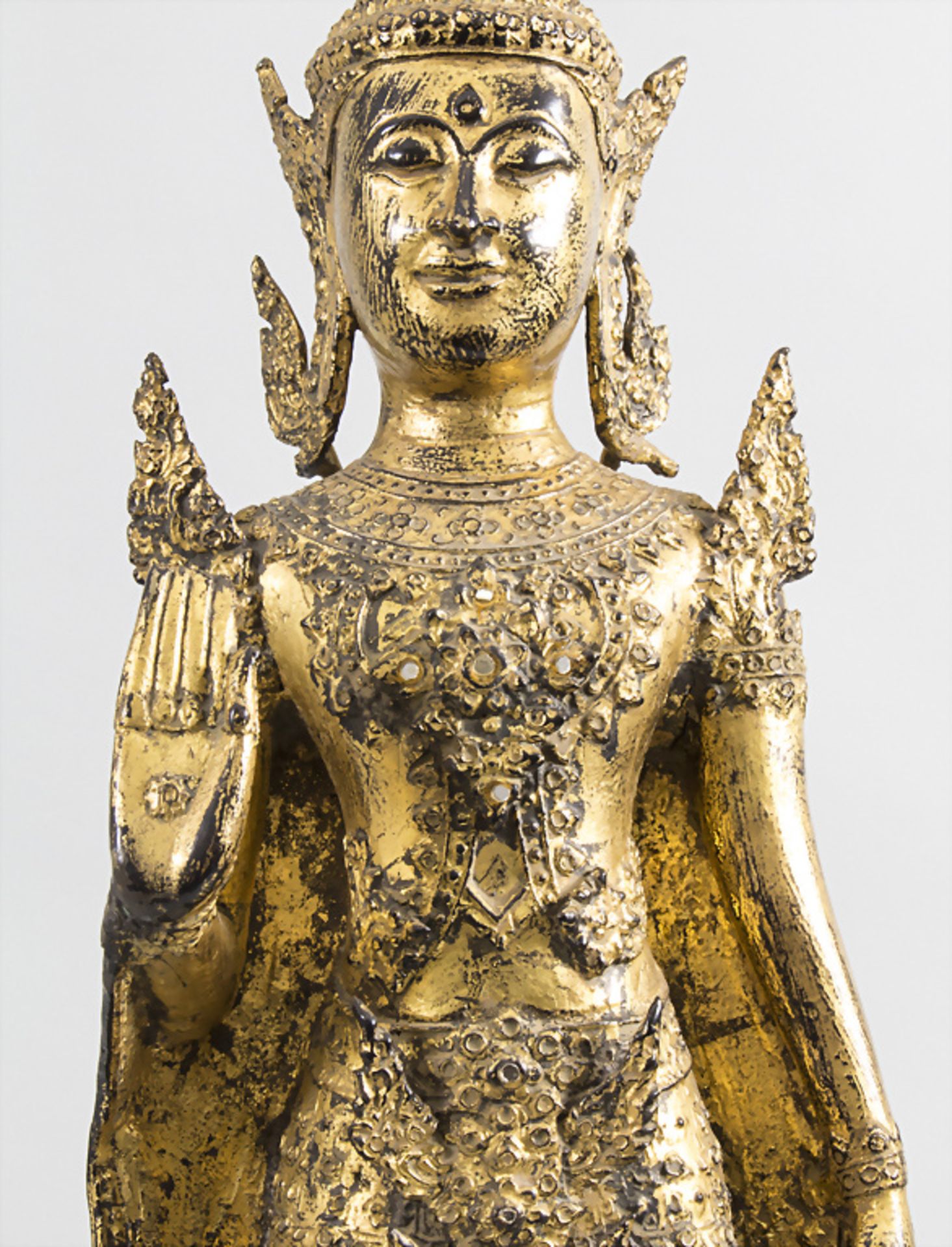 Buddha 'Sukhothai', Thailand, um 1900 - Bild 2 aus 7