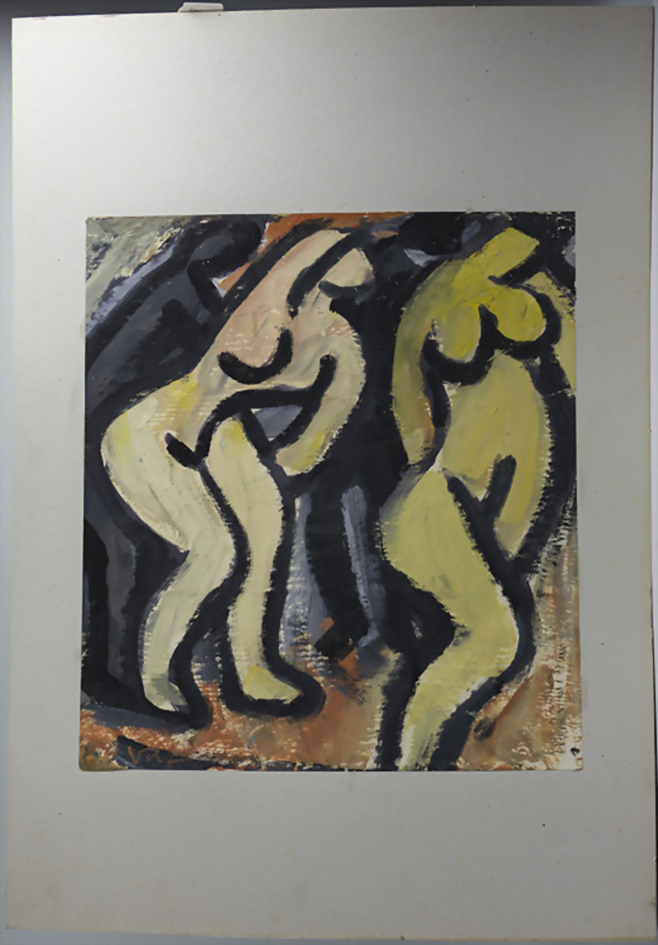 Miklos Németh (1934-2012), 'Abstrakte Frauenakte' / 'Abstract female nudes' - Image 2 of 3