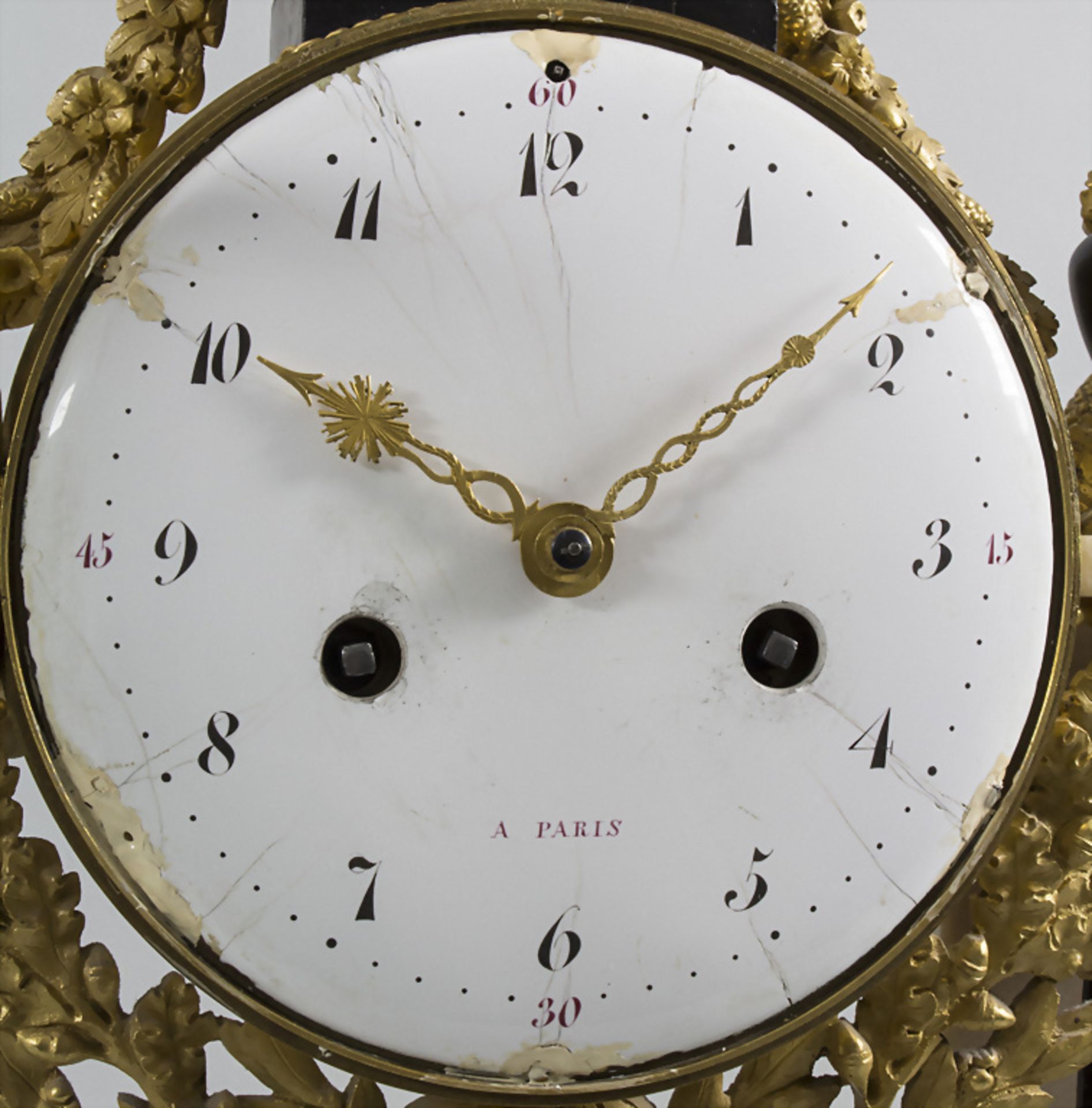 Louis-Seize Kaminuhr / A Louis XVI mantle clock, Paris, um 1780 - Image 3 of 7