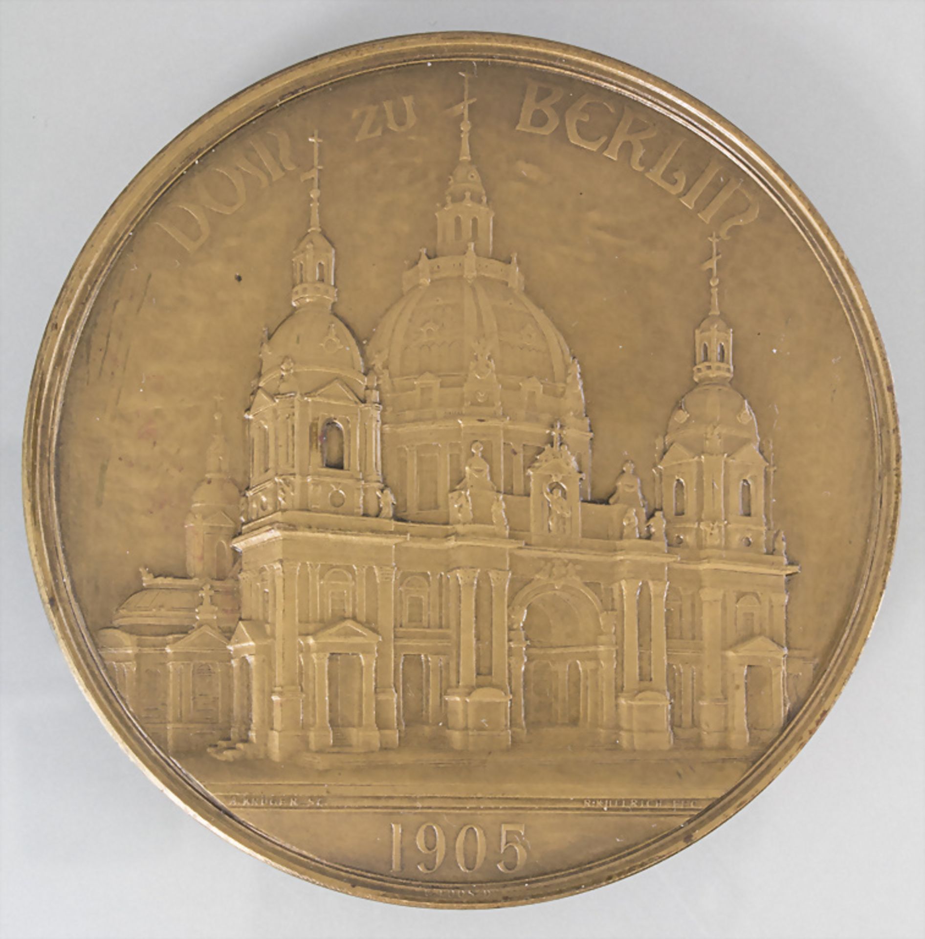 Medaille Wilhelm II. (1888-1918), Einweihung des Berliner Doms, 1905