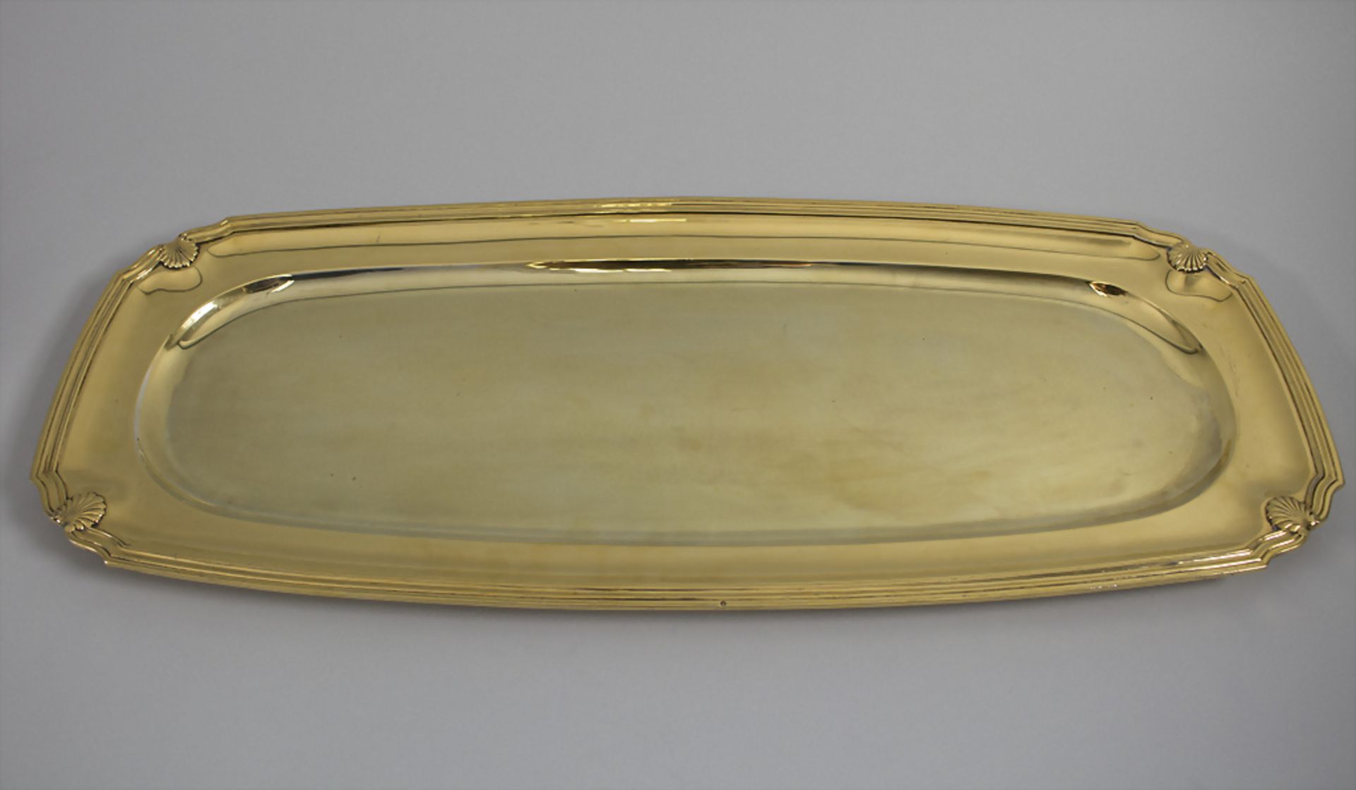 Prunk-Tablett / A large tray, Orfèvrerie Christofle, Paris, um 1910 - Image 3 of 6