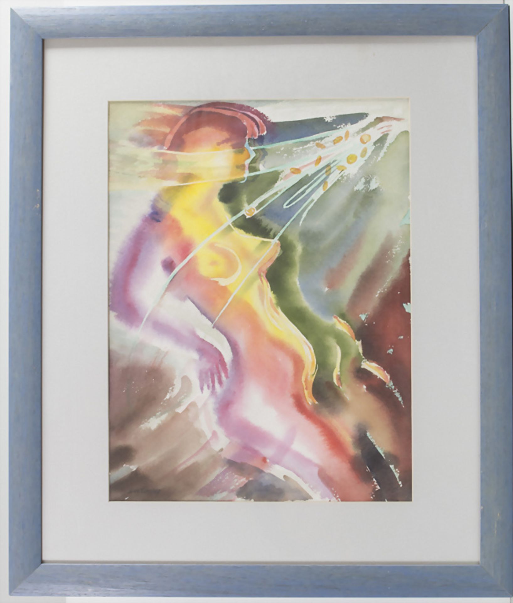 Hardy Schneider-Sato (1919-2002), ' Abstrakter Frauenakt' / 'An abstract female nude', 1987 - Bild 2 aus 3
