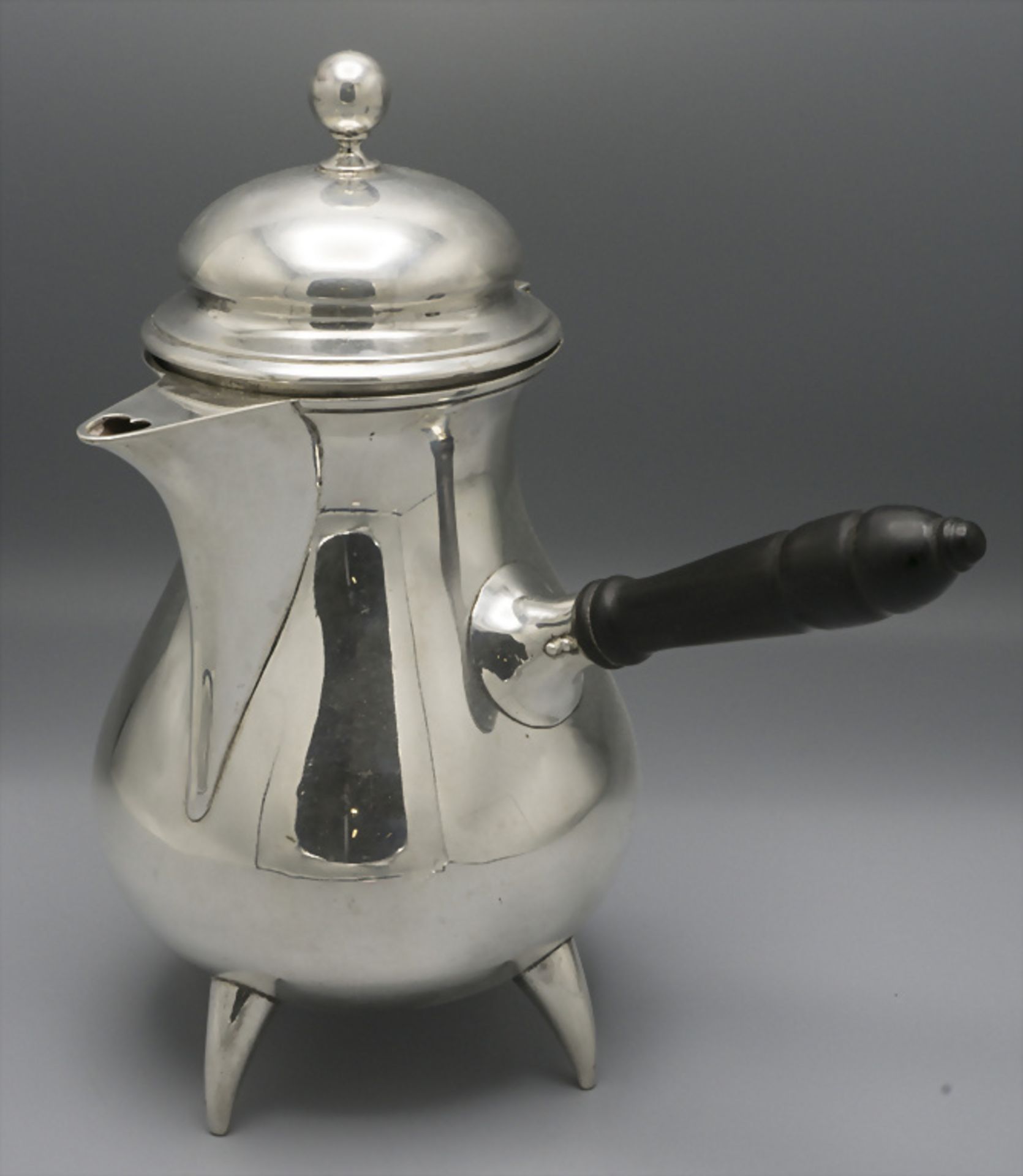 Teekanne / A silver tea pot, Kopenhagen / København, 1920