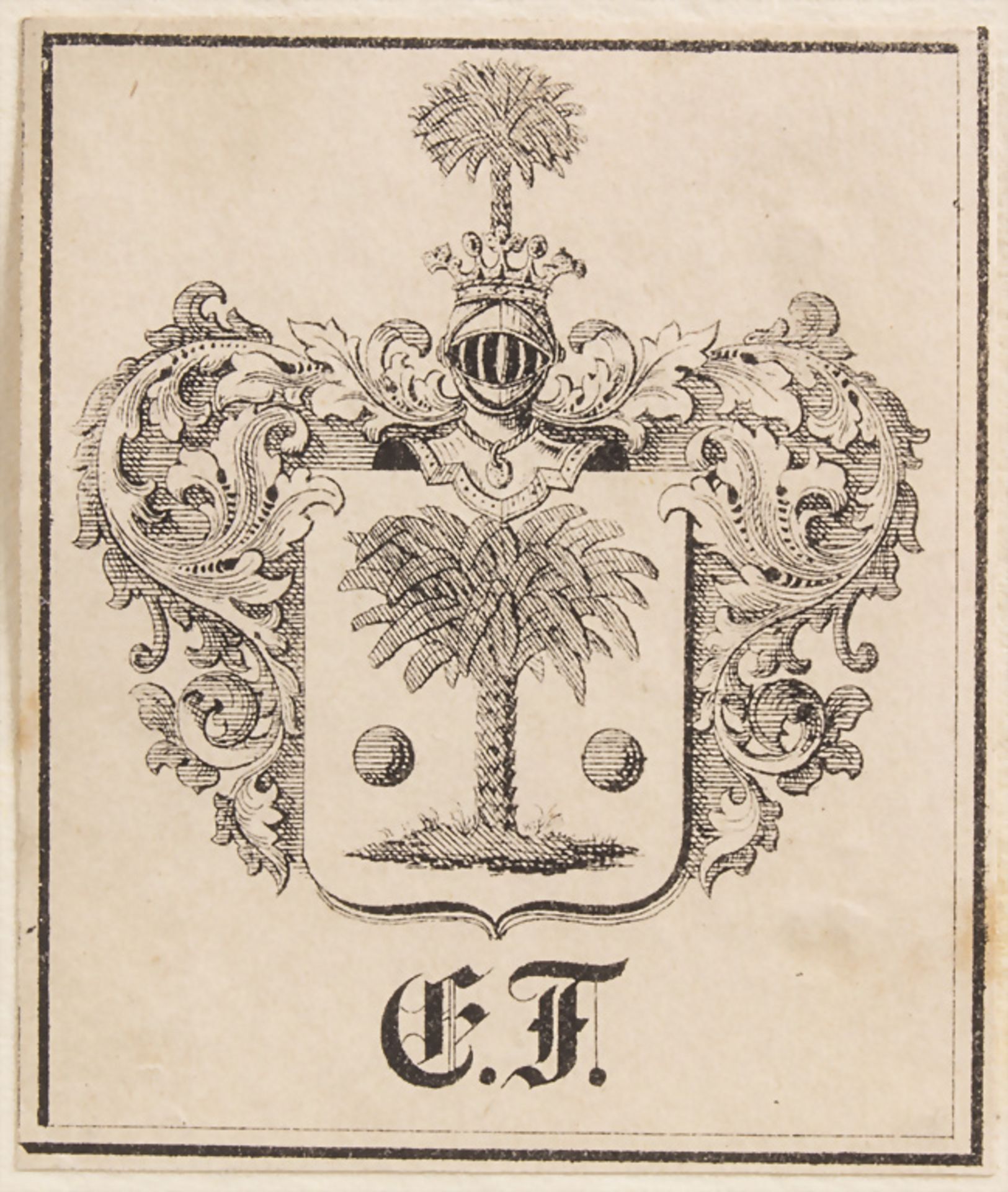 Heraldik Mappe mit zwölf Adelswappen / A set of twelve coat of arms - Image 10 of 10