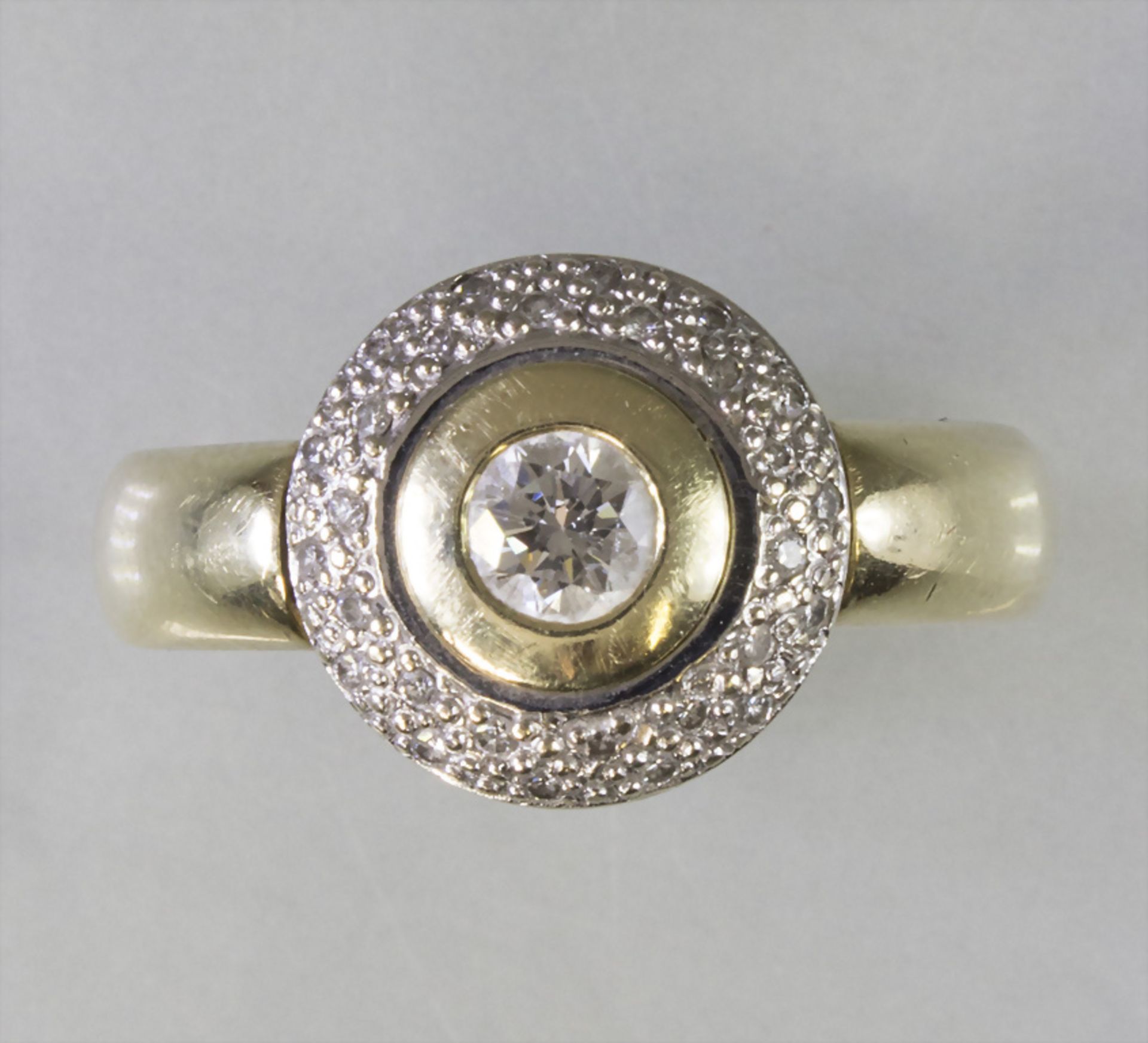 Brillant Damenring / A brilliant ladies 14k gold ring
