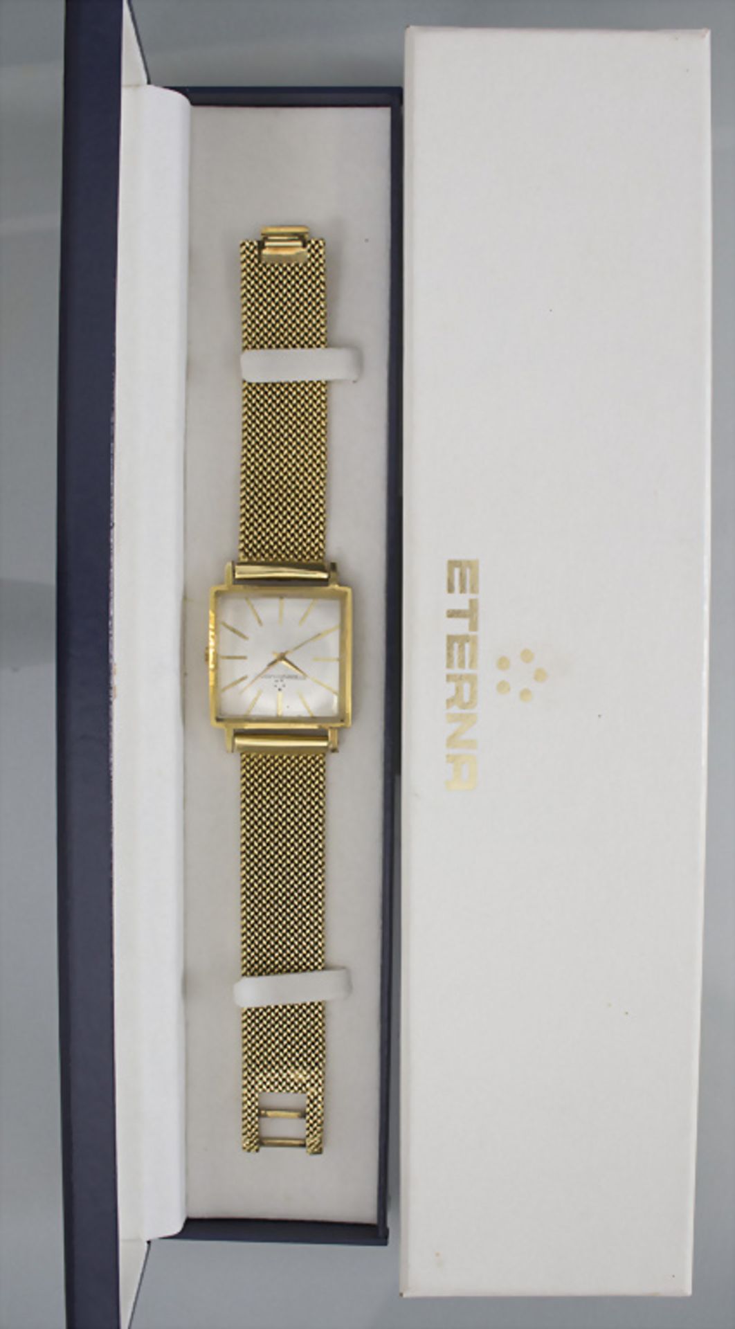 HAU Eternamatic / A men's 18k gold wristwatch, Swiss, um 1960 - Image 9 of 9