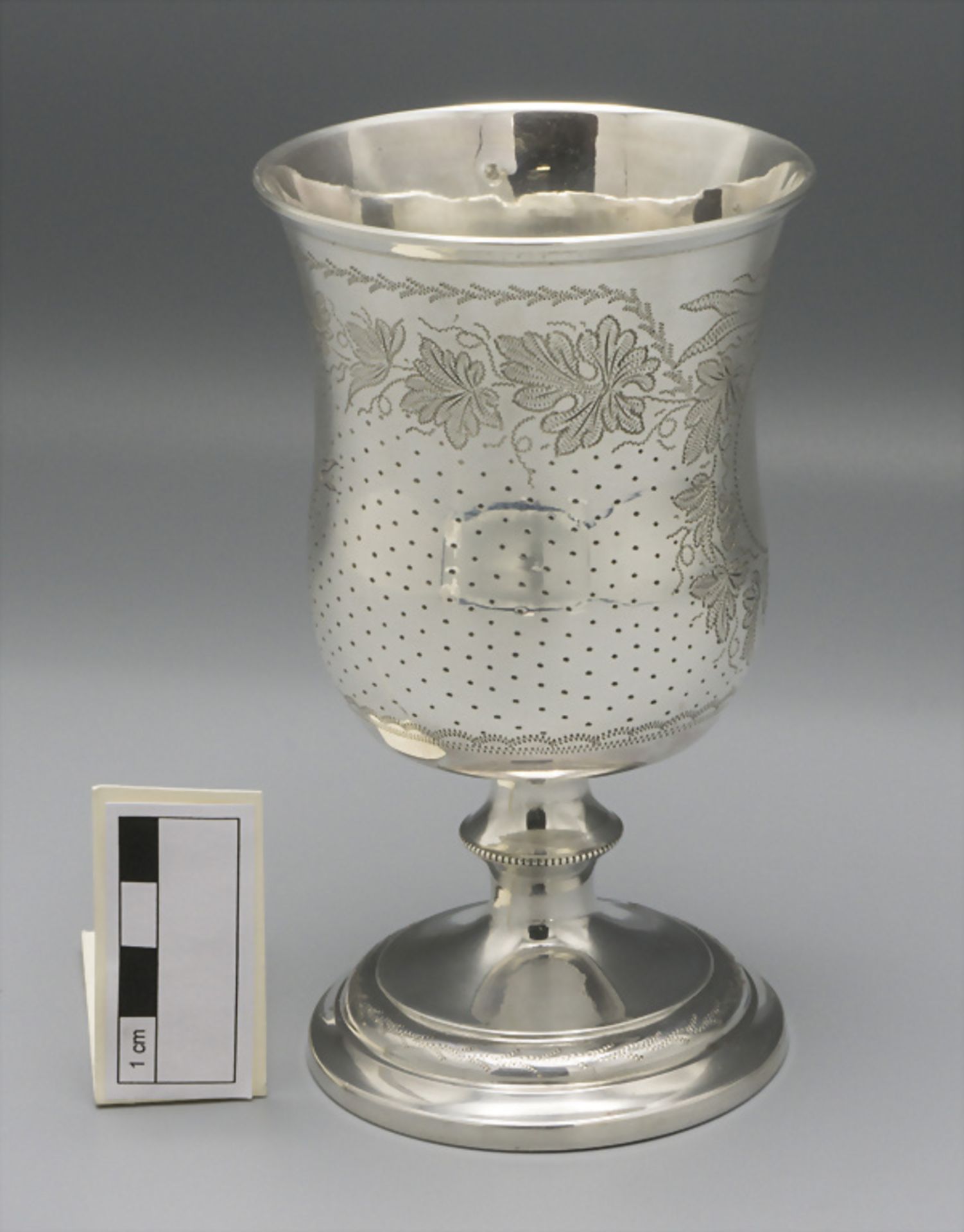 Weinbecher / A silver beaker, César Tonnelier, Paris, nach 1845 - Image 4 of 10