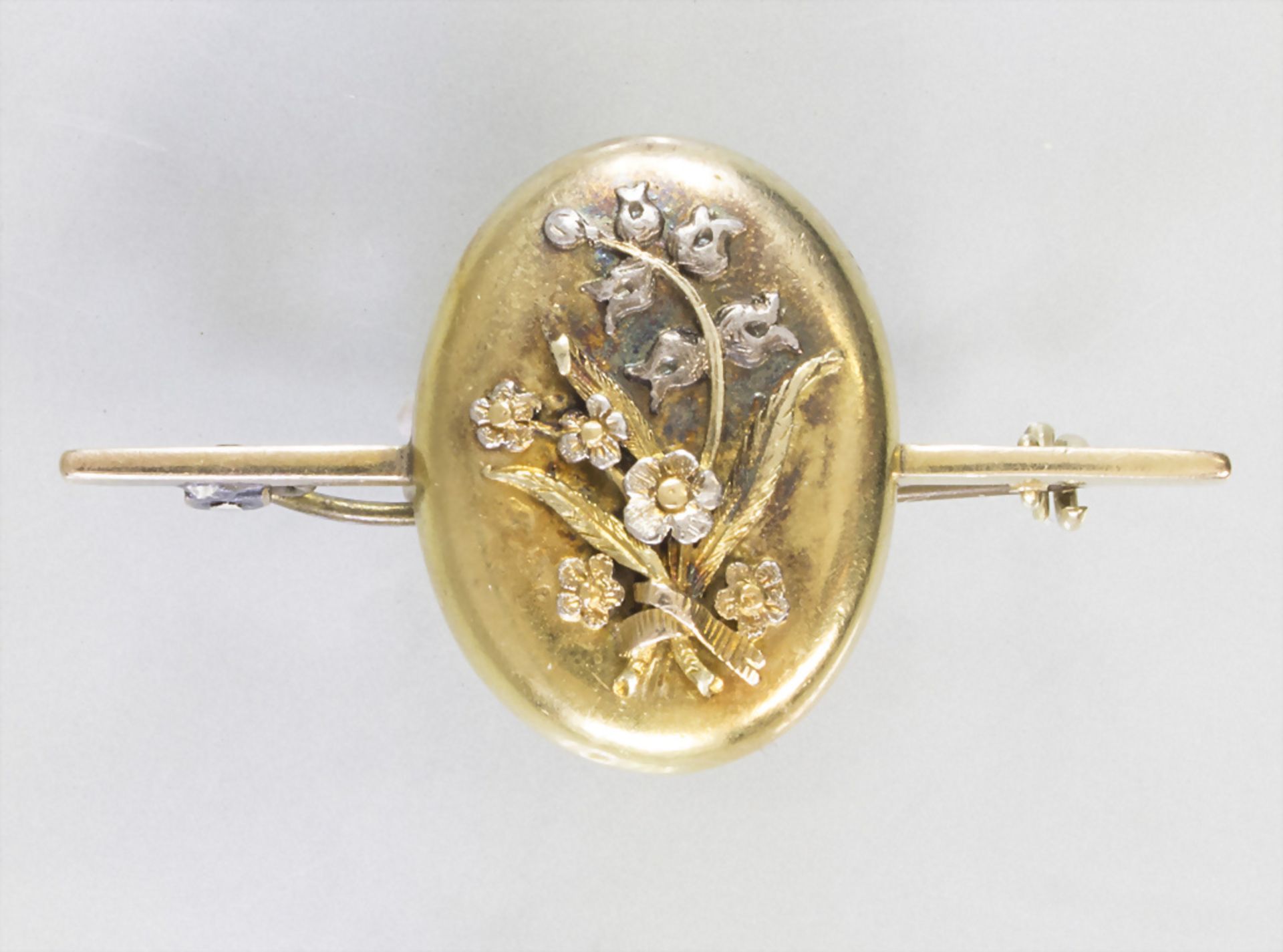 Brosche / A 14k gold brooch