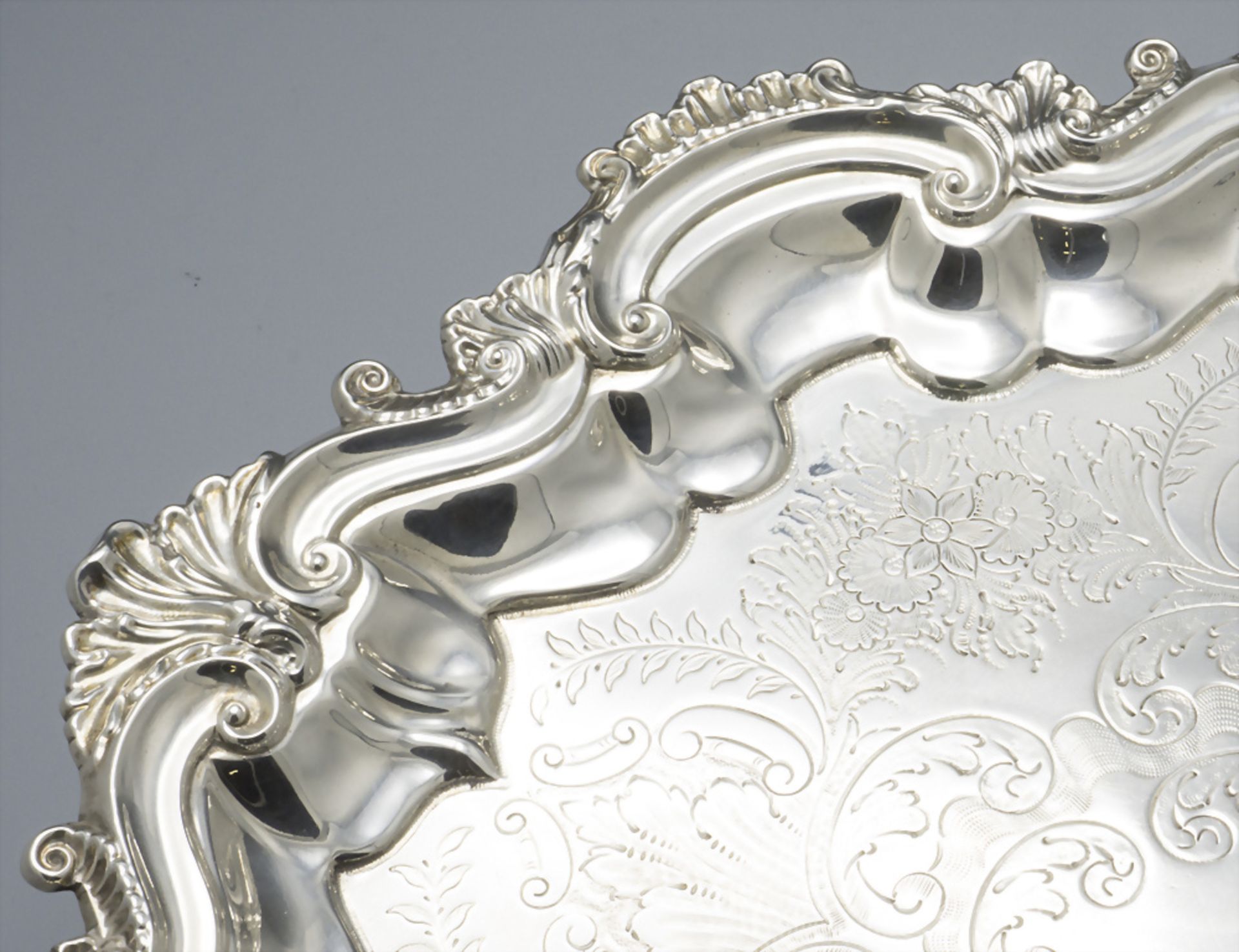 Tazza / A silver tazza, Barker Brothers, Chester, 1909 - Image 3 of 5