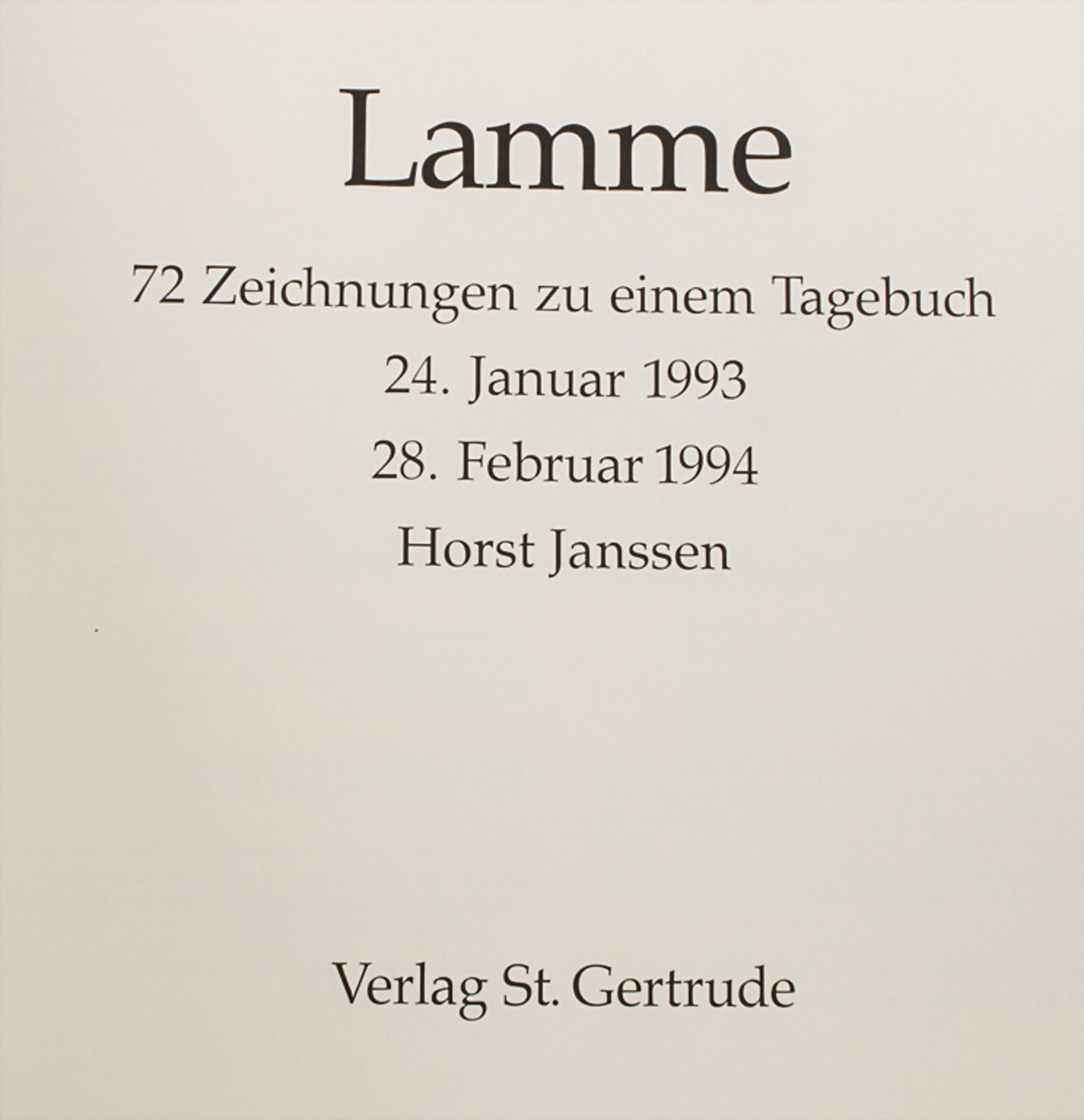 Konvolut Graphische Werke / Convolute graphic works, Horst Janssen (1929-1995) - Bild 9 aus 10