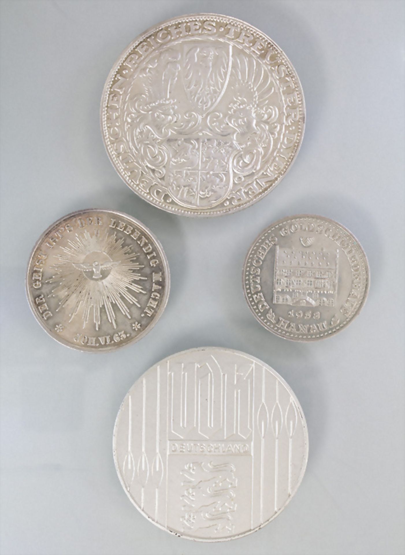 Konvolut Medaillen / 4 medals - Image 2 of 2