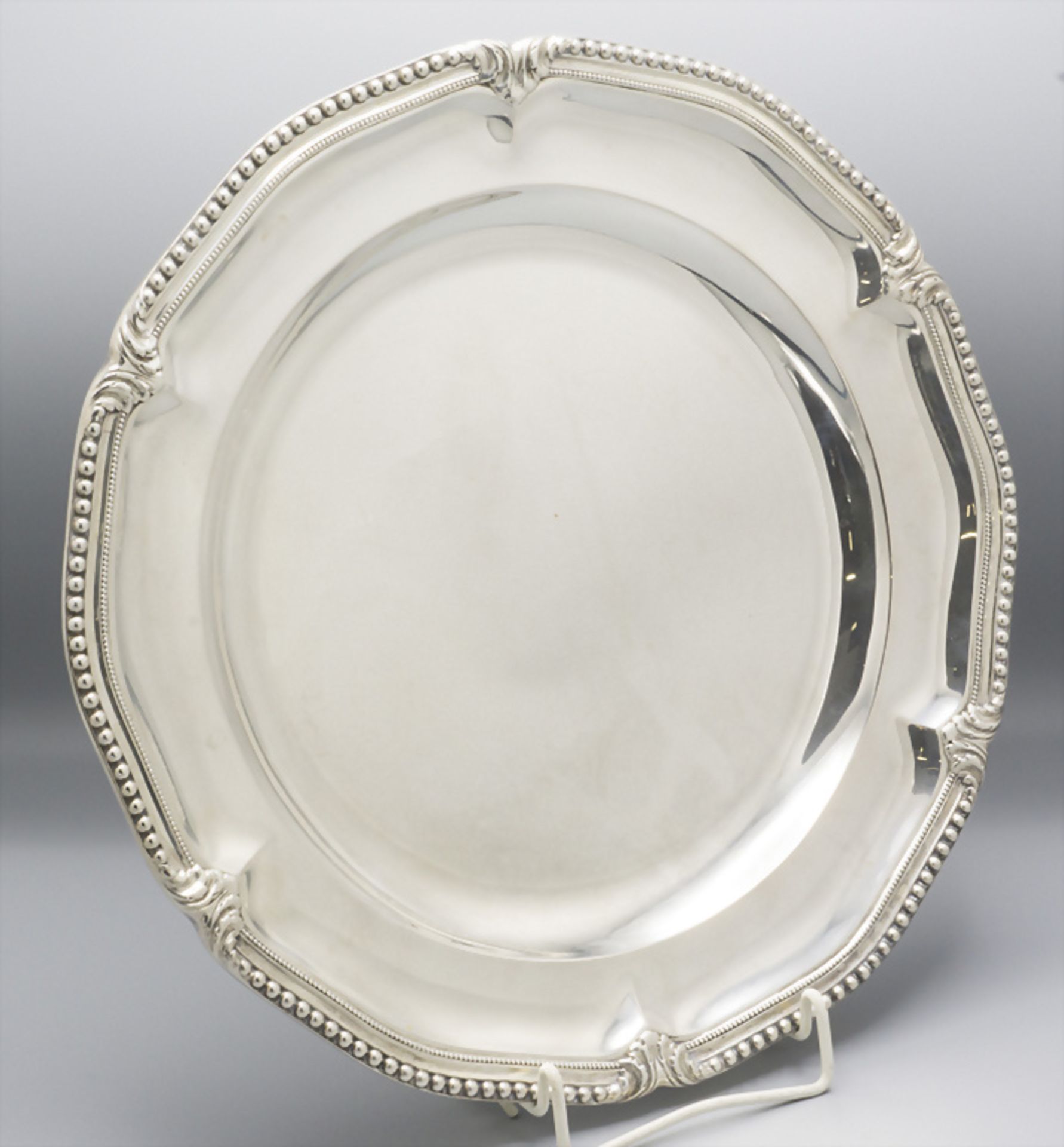 Silberplatte / A silver plate