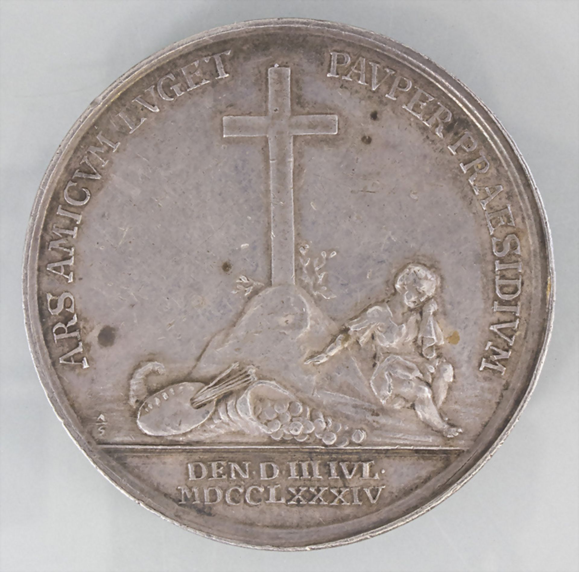 Medaille 'Auf den Liefländer Baron De Budberg', 1784 - Image 2 of 2