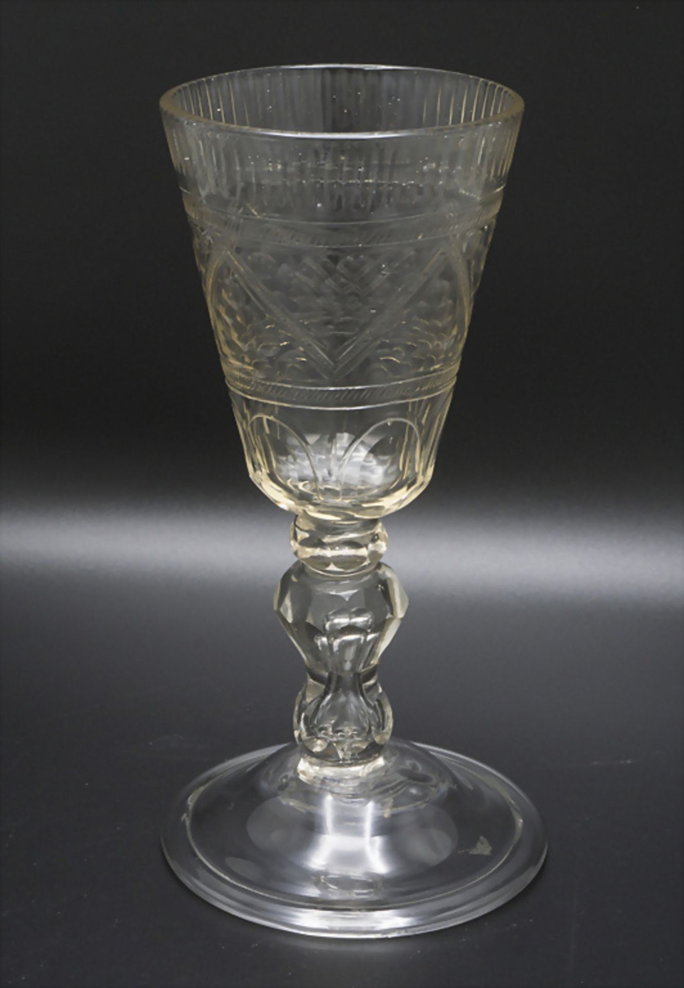 Pokalglas / A cup glass, 18./19. Jh.