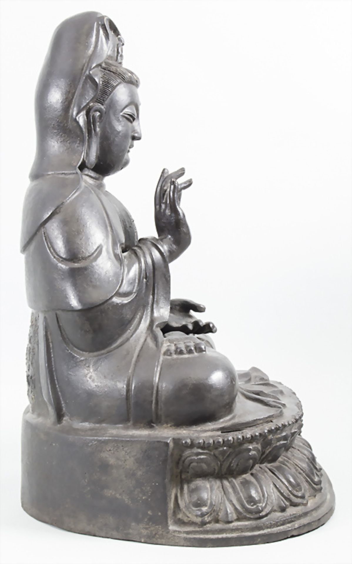 Großer Buddha 'Guanyin', China / Tibet, 16.-18. Jh. - Bild 6 aus 8