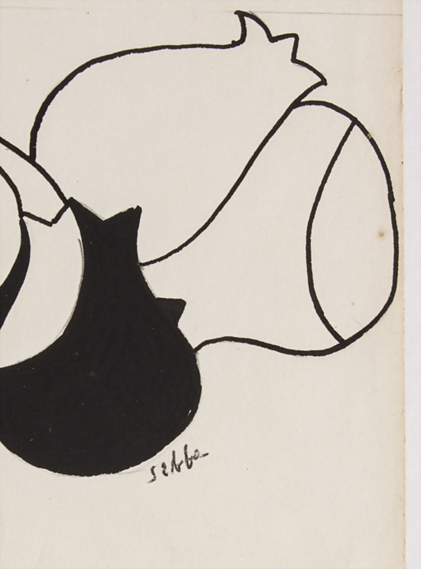 Shalom Ziegfried Sebba (1897-1975), 'Mohnblumen und Granatäpfel' / 'Poppy seed and ... - Bild 4 aus 4
