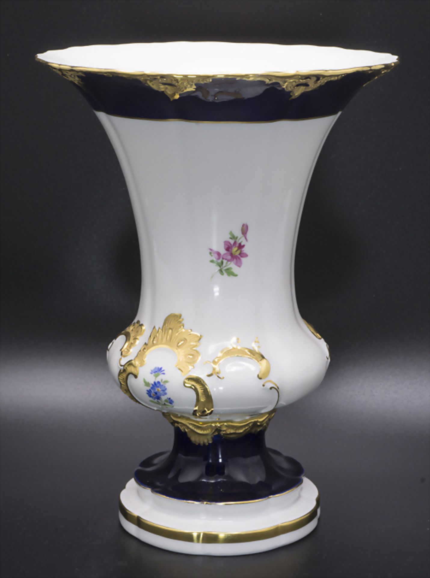 Kratervase / A crater vase, Meissen, 20. Jh. - Image 4 of 7