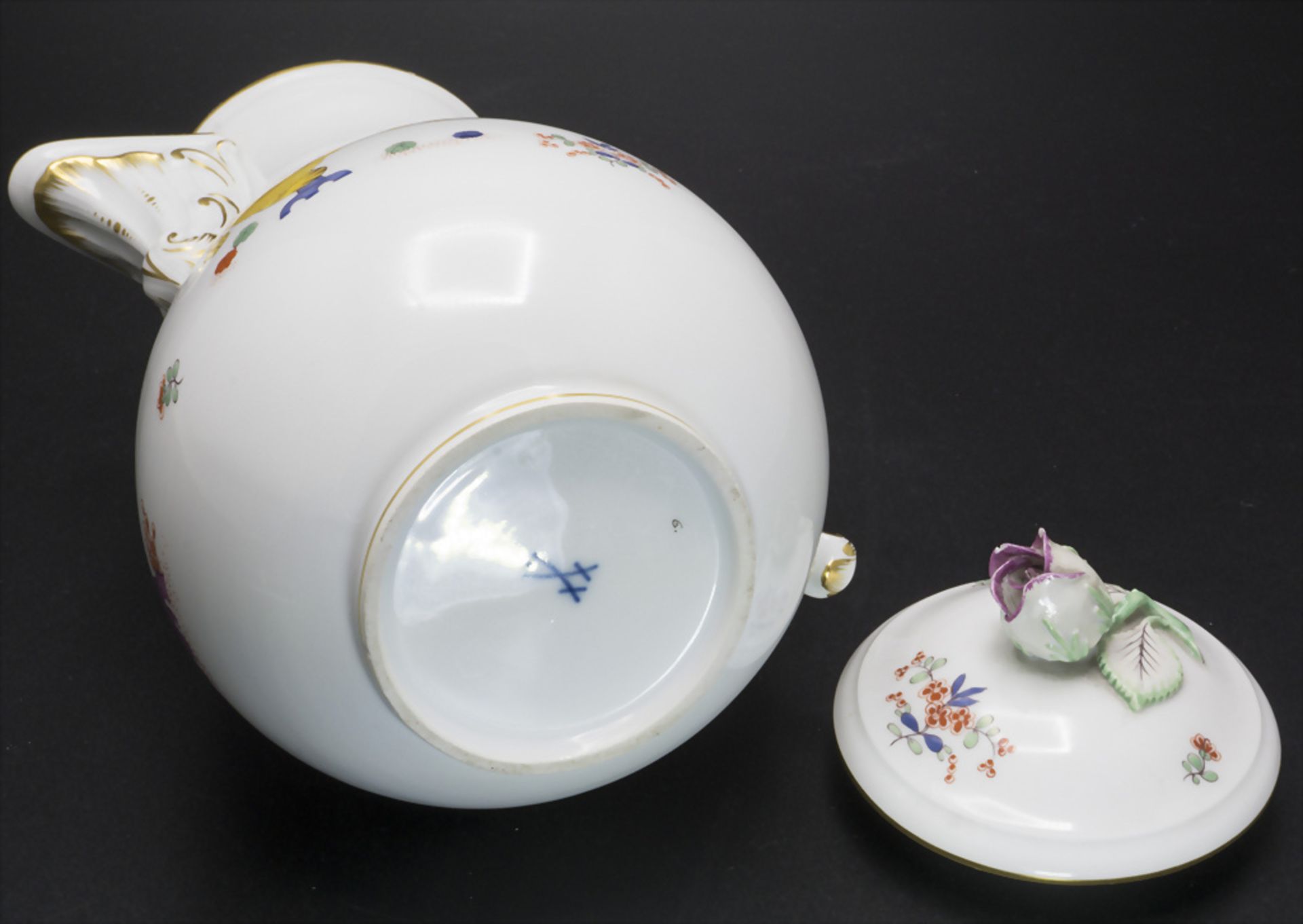 15 teiliges Mokkaservice / A 15 piece mocha set, Meissen, Pfeifferzeit, 1924-34 - Image 9 of 10