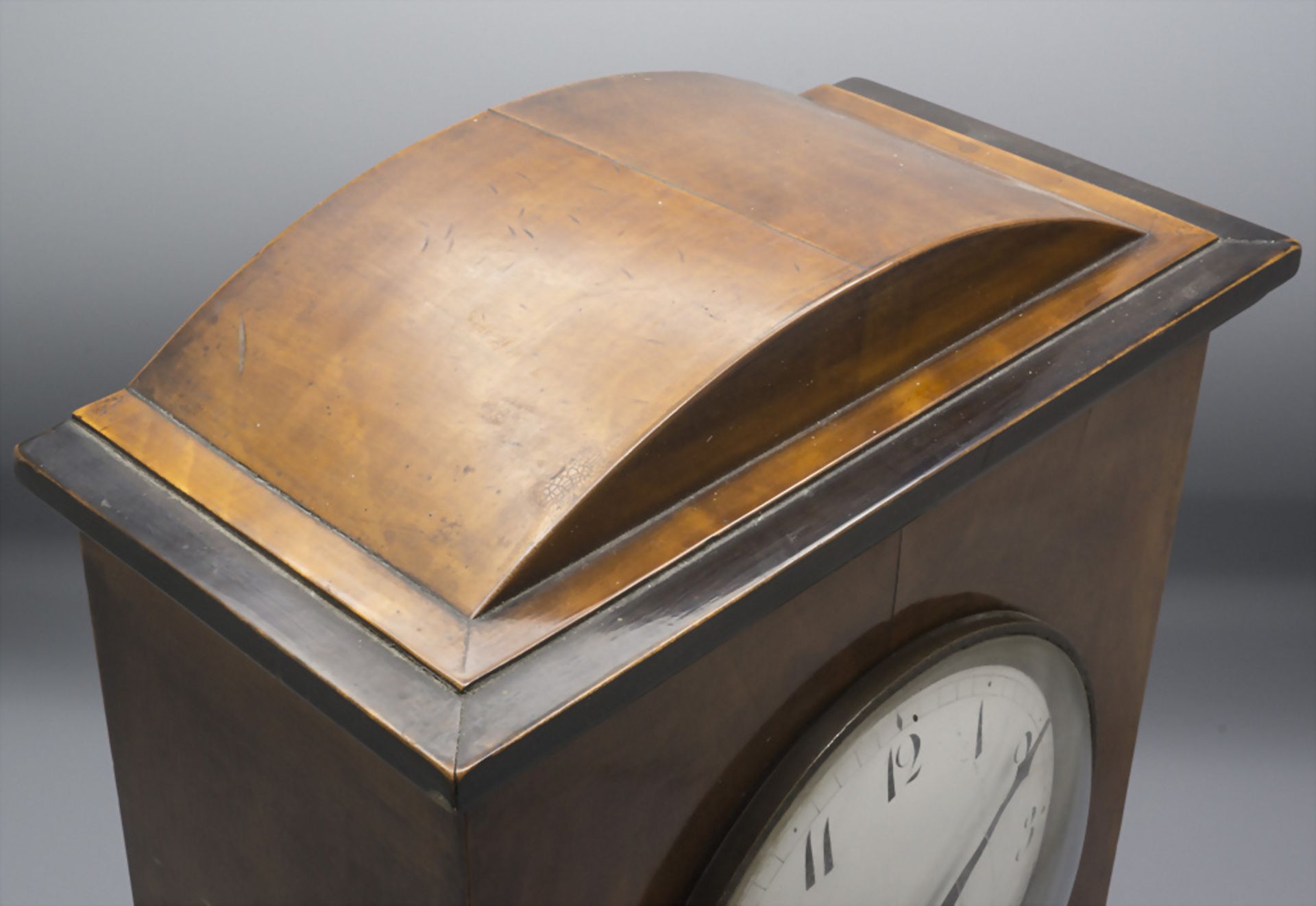 Biedermeier Kaminuhr / A Biedermeier fireplace clock, deutsch, um 1830 - Image 6 of 7