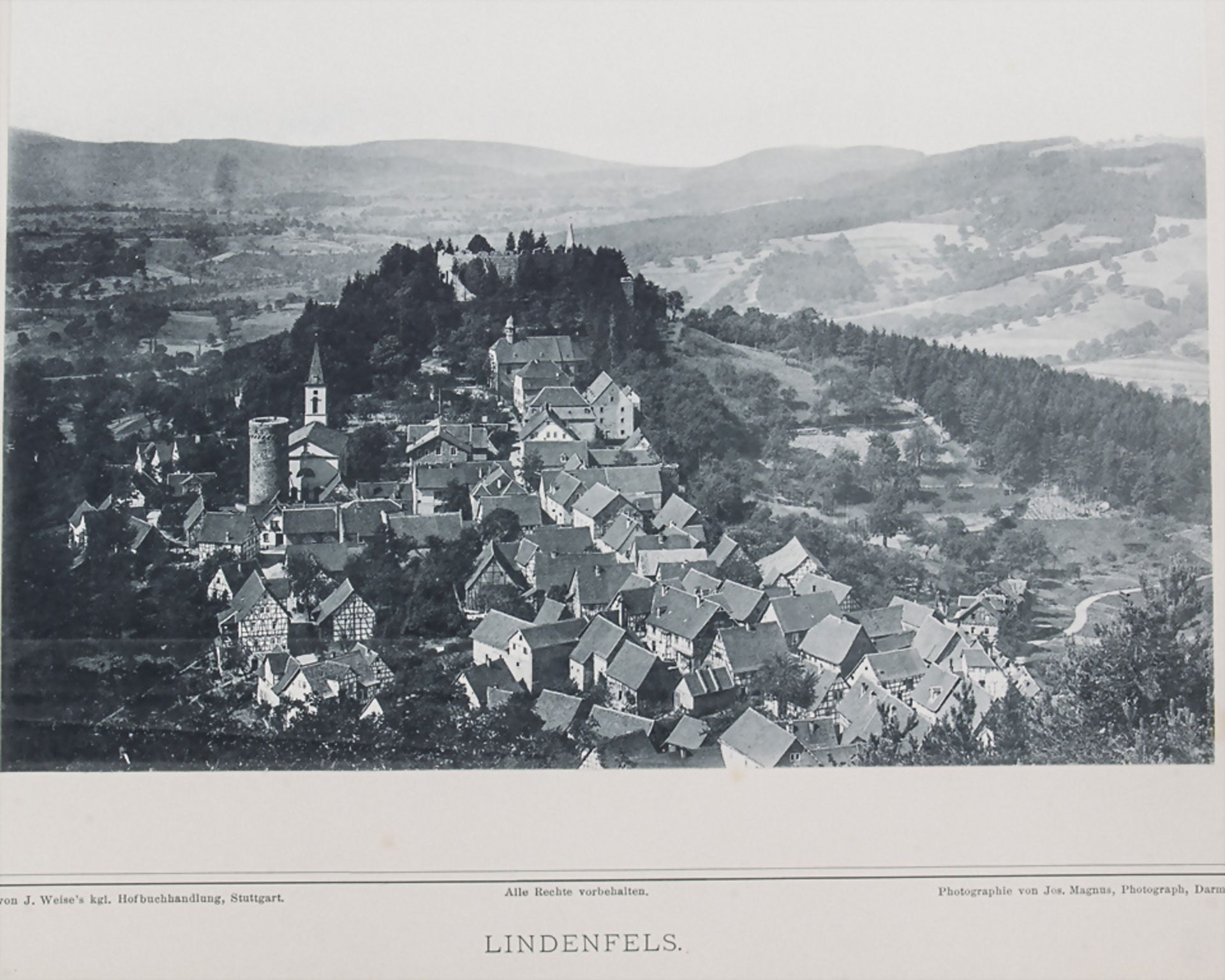 Th. Lorentzen: 'Der Odenwald in Wort und Bild, Stuttgart', 1900-1905 - Image 3 of 5