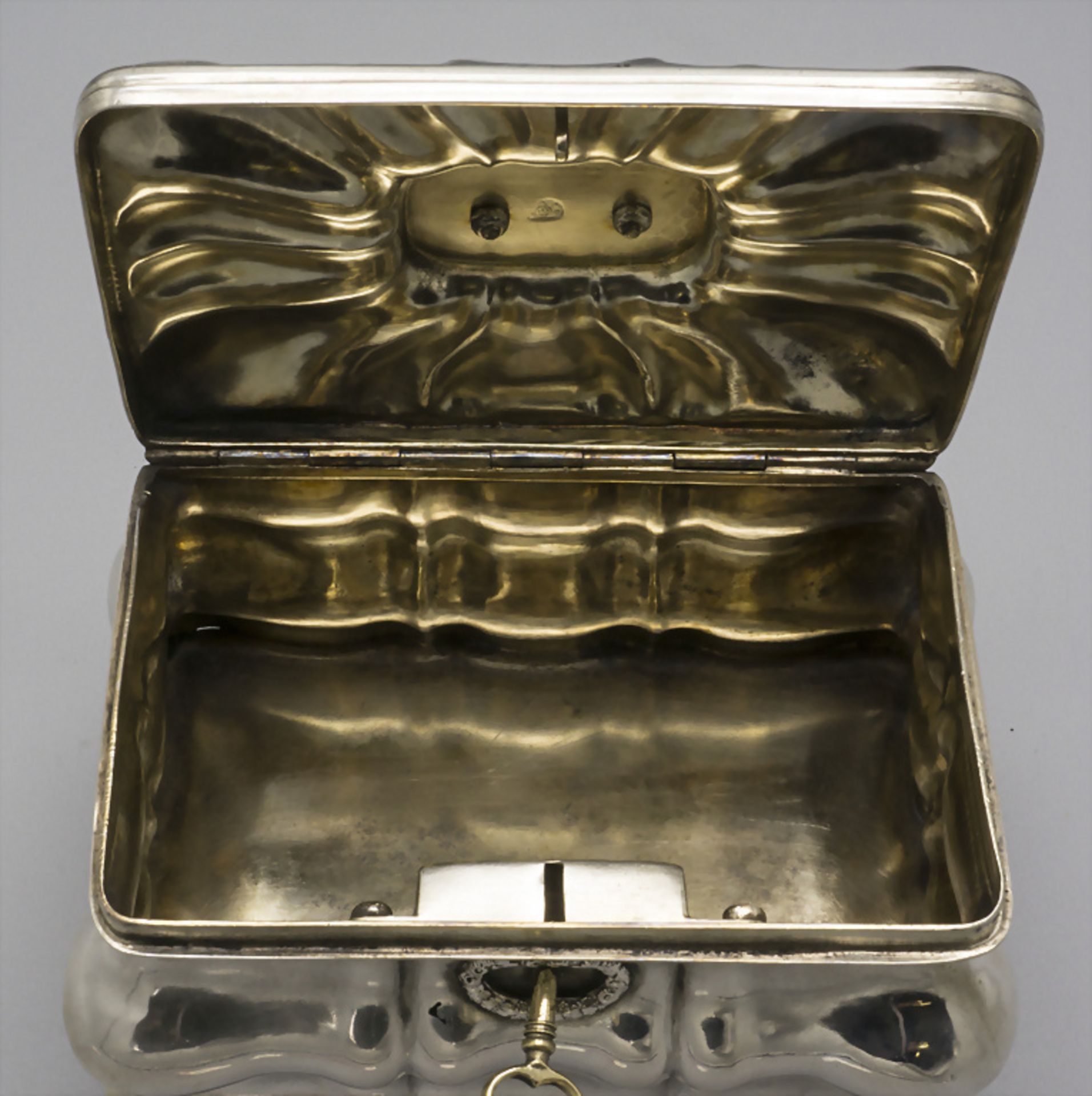 Biedermeier Zuckerdose / A silver Biedermeier sugar bowl, Peter Schima, Wien, um 1847 - Image 4 of 7