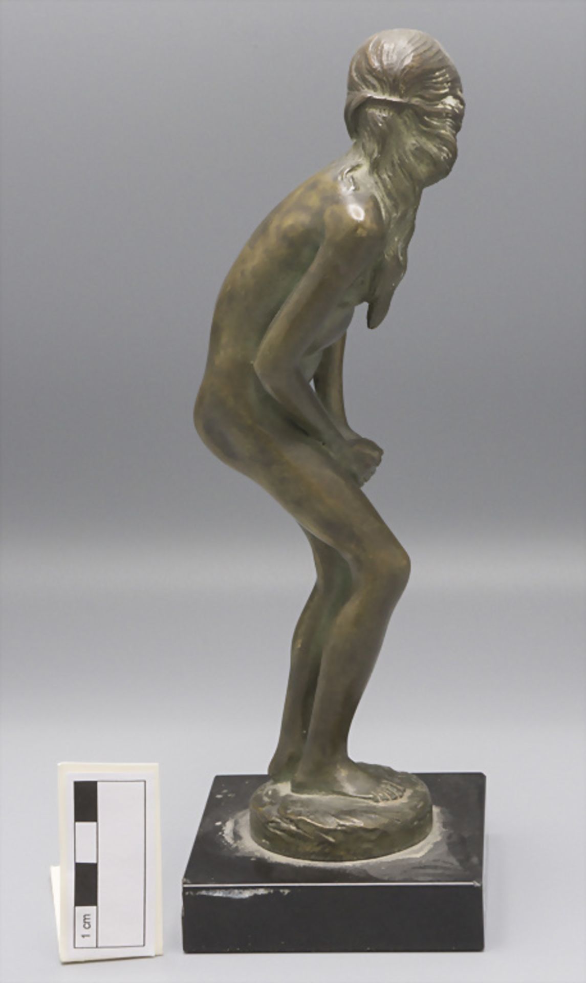 Anders Leonard Zorn (1860-1920), Weiblicher Jugendstil Akt / An Art Nouveau bronze sculpture ... - Image 4 of 8