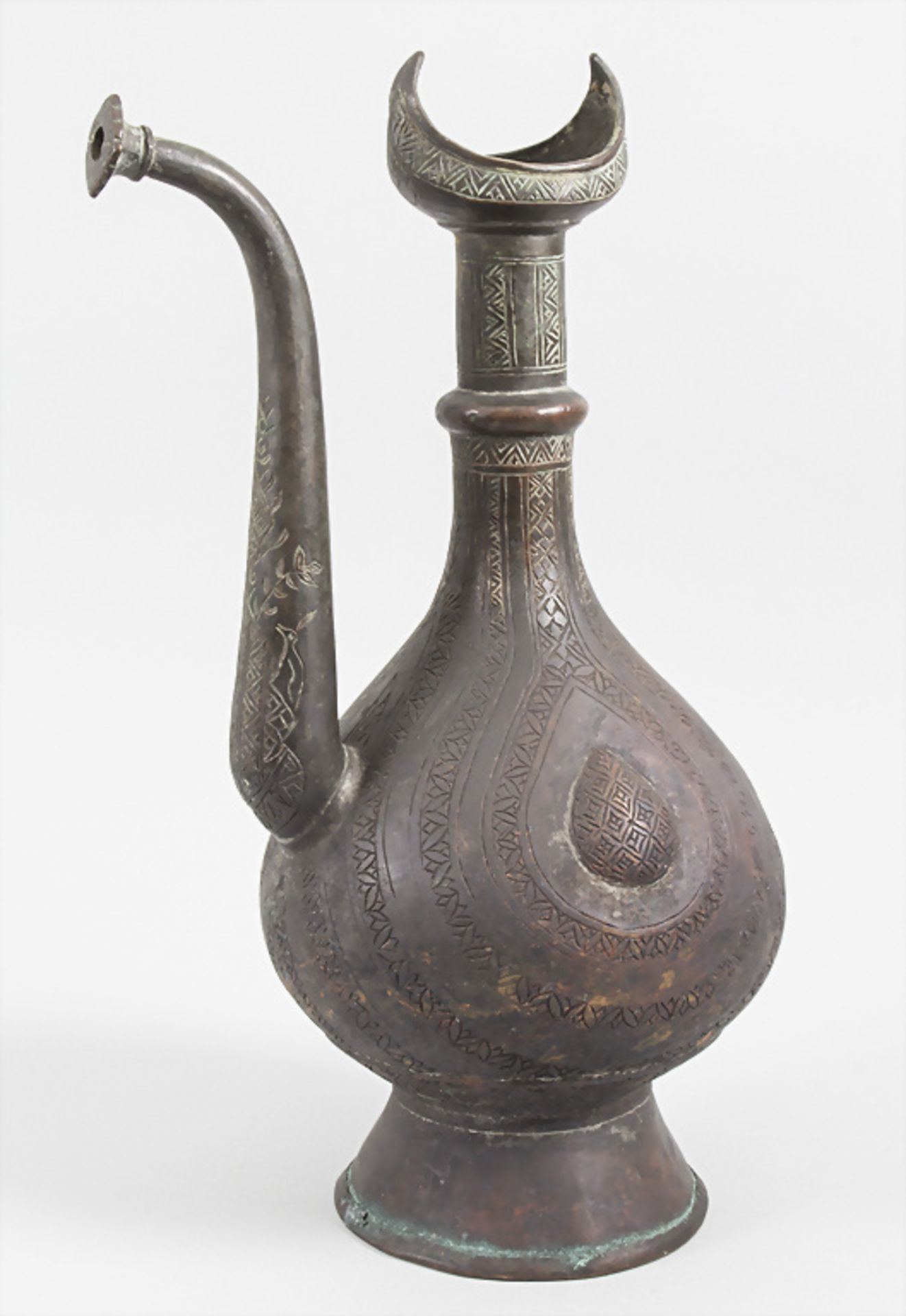 Schenkkanne / A copper jug, Orient, 18./19. Jh.